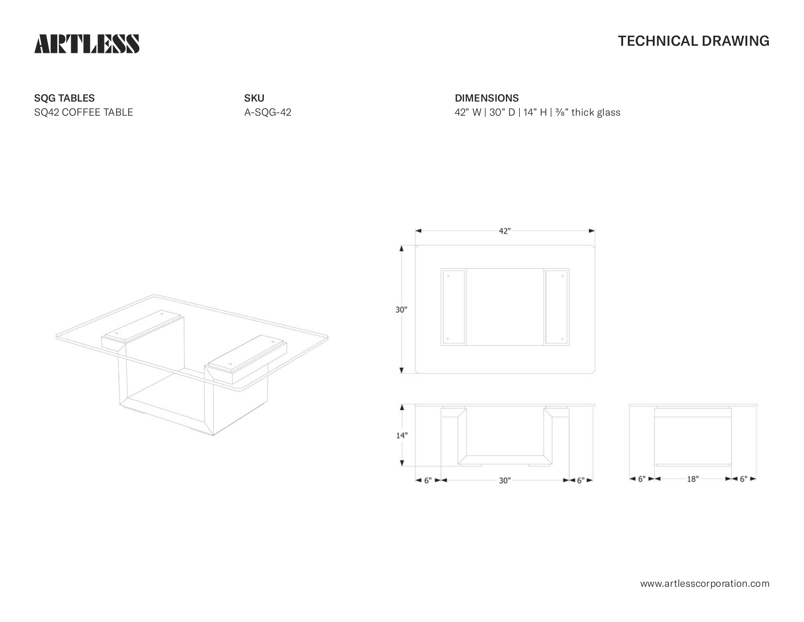 ARTLESS LYS1009 Dimentions - ManualMachine.com