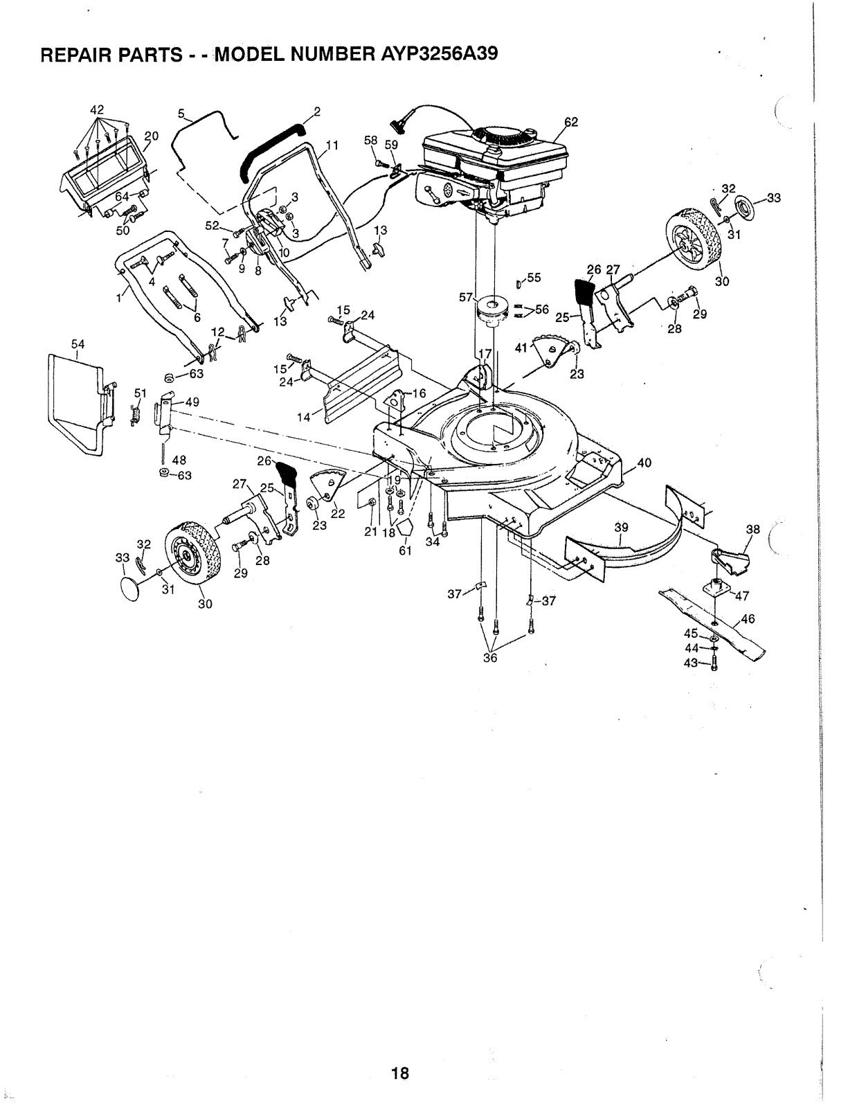 AYP AYP3256A39 User Manual