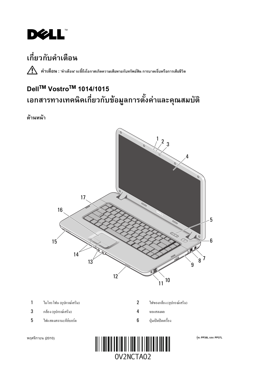 Dell 1015, 1014 User Manual