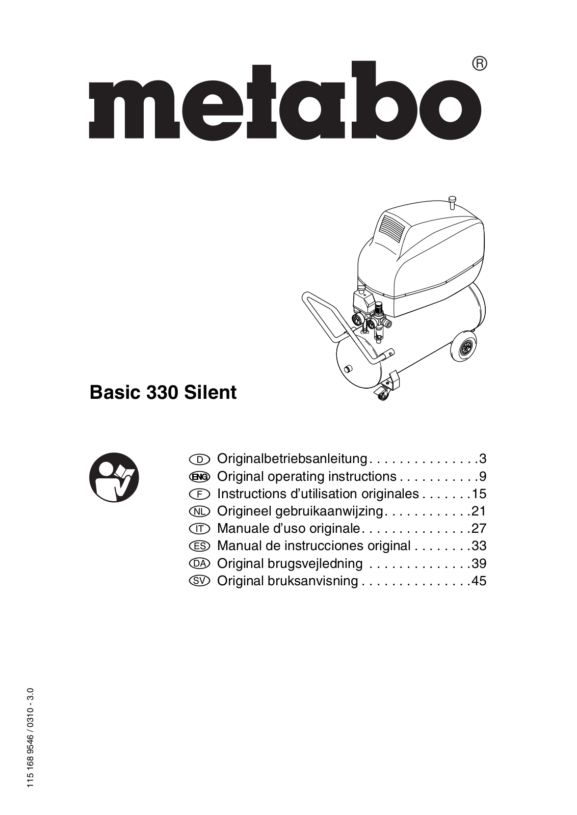 Metabo Basic 330 Silent User guide - ManualMachine.com