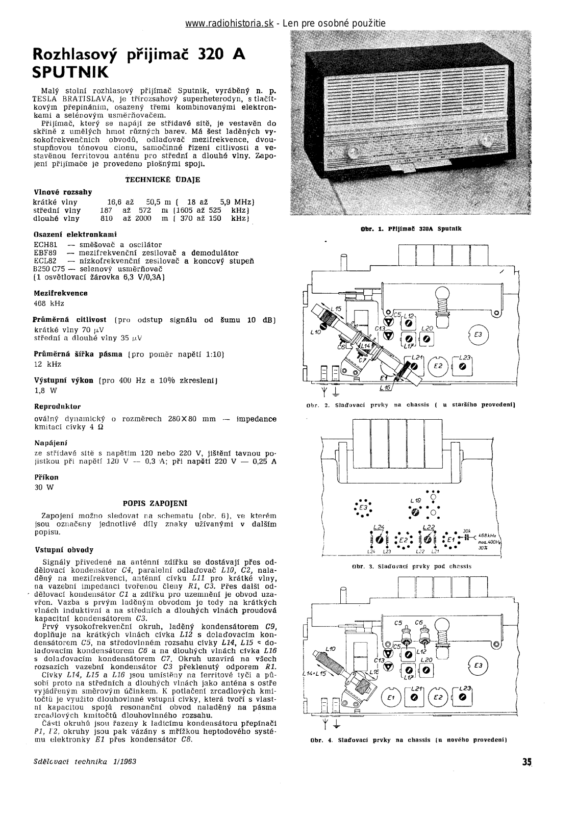 Tesla 320A Sputnik User Manual