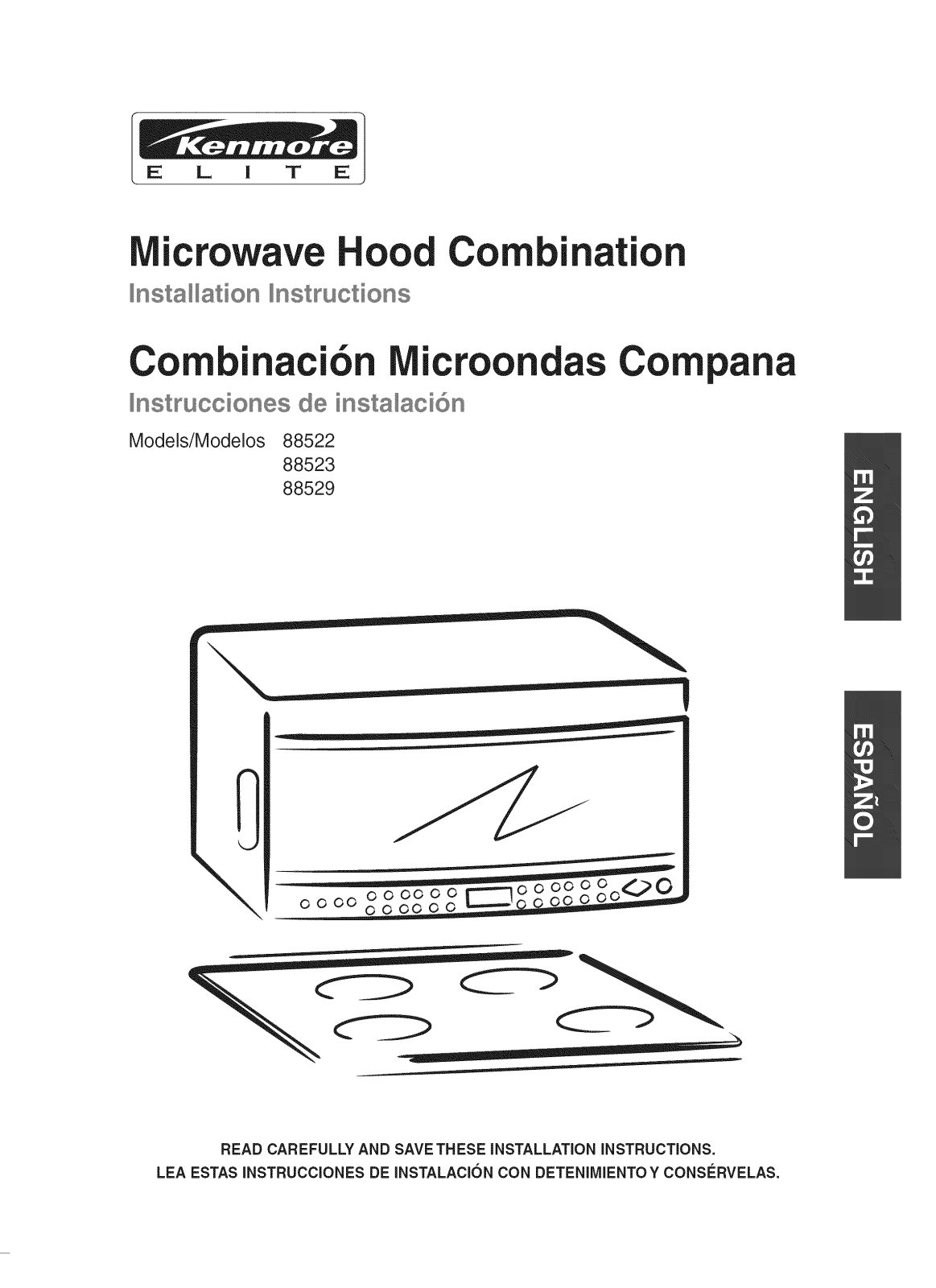 Kenmore Elite 40188529900, 40188523900, 40188529011, 40188523011, 40188523211 Installation Guide - ManualMachine.com