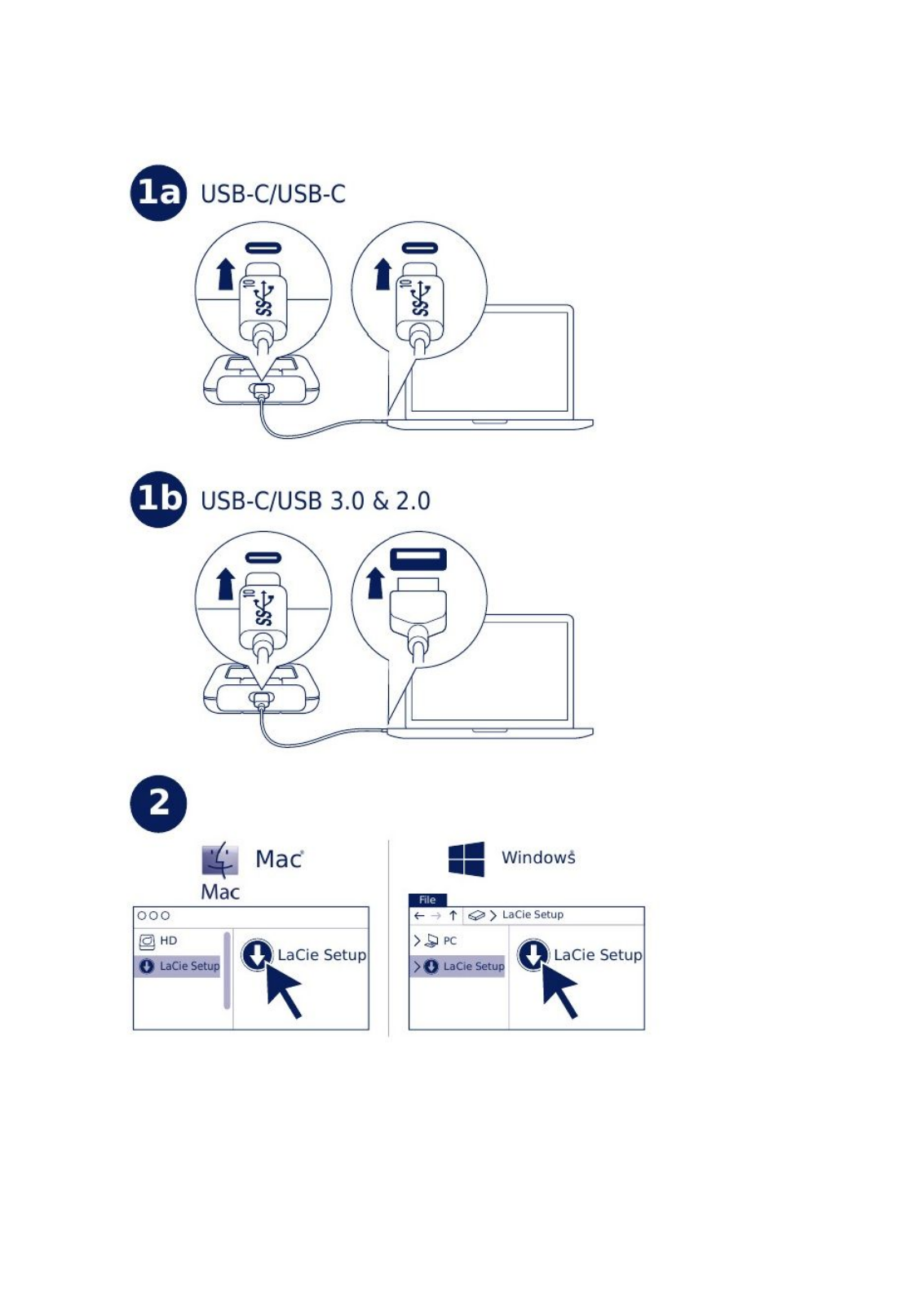 Lacie STFR2000800 Quick Start Guide