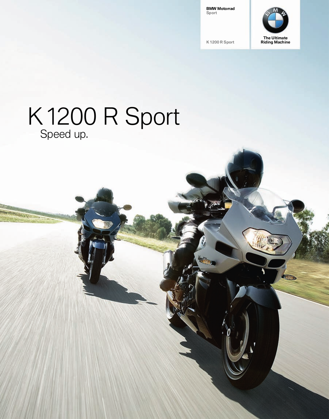 BMW K 1200 R SPORT, Κ 1200 R SPORT BROCHURE