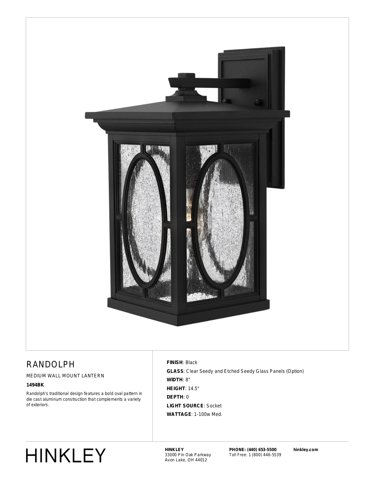 Hinkley HD5179 Specifications - ManualMachine.com