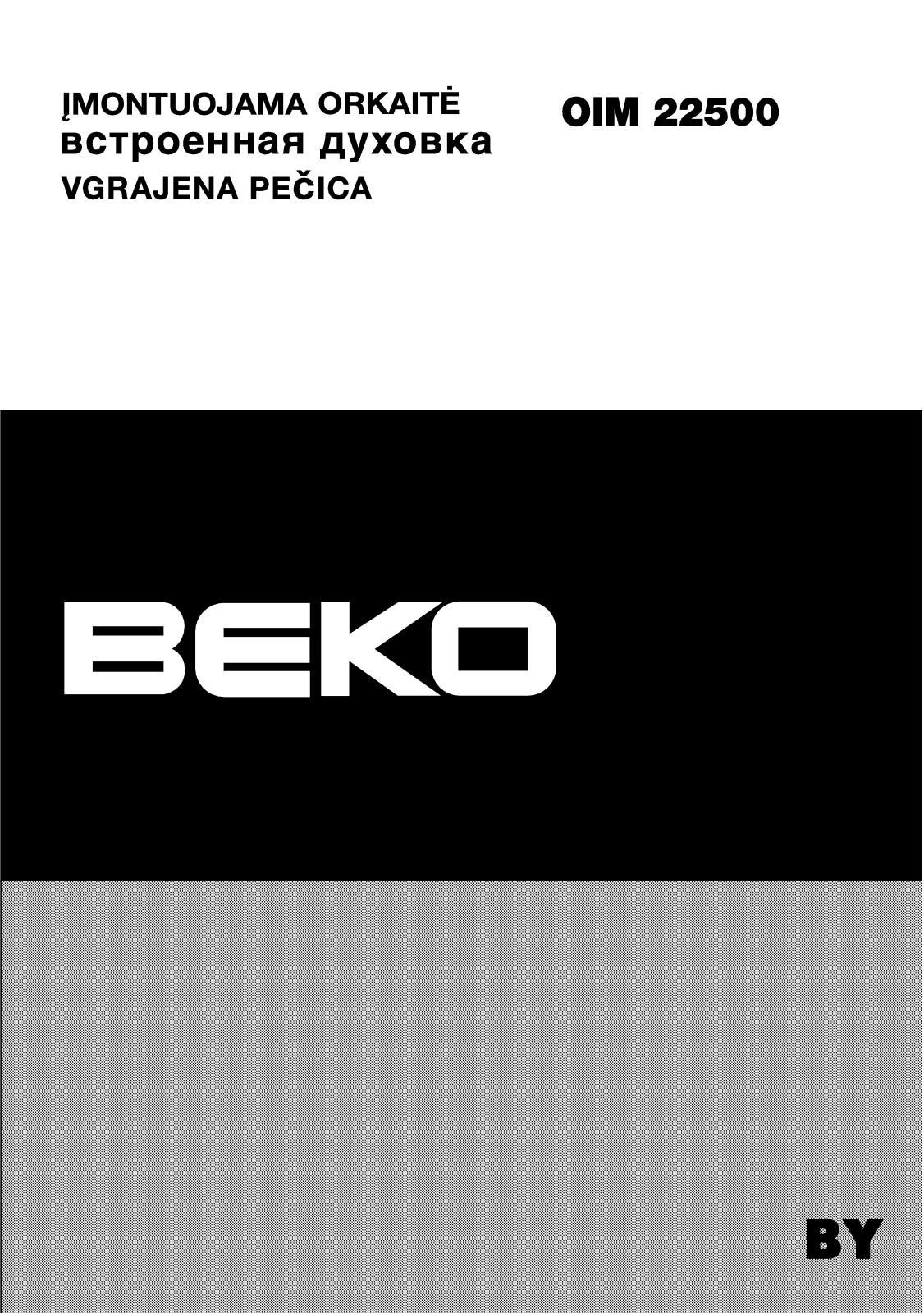 Beko OIM 22500 User Manual