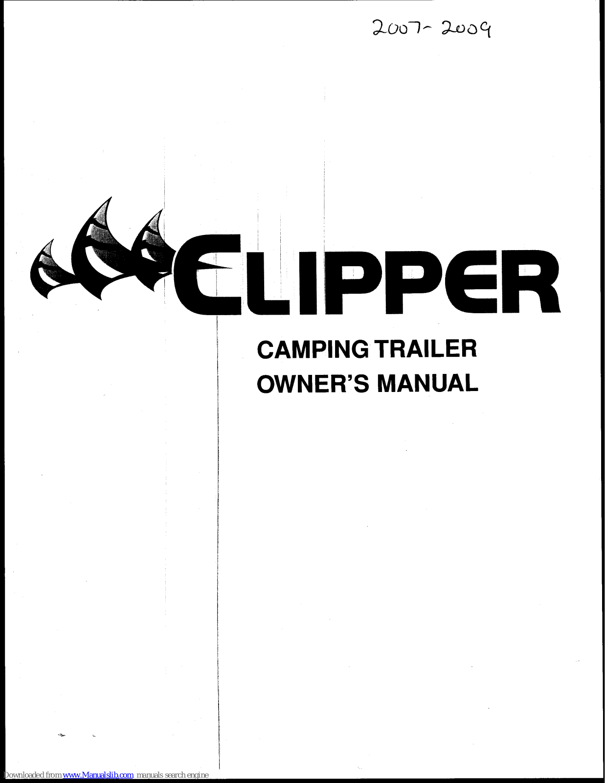 Viking Recreational Vehicles Clipper Owner's Manual