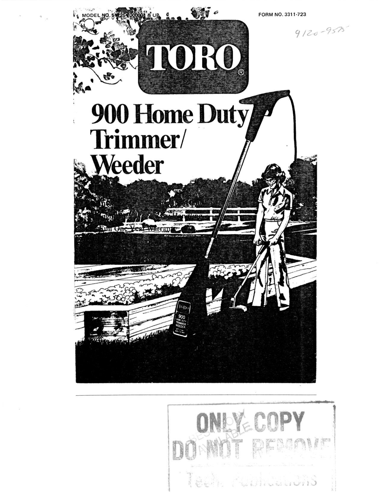 Toro 51225 Operator's Manual