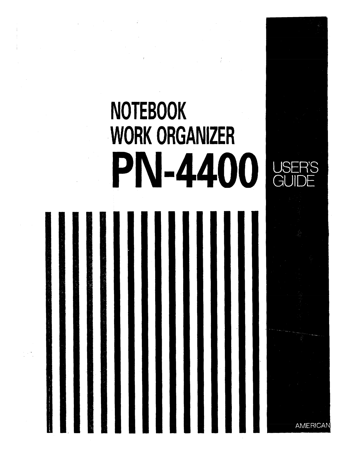 Brother PN-4400 Owner's Manual