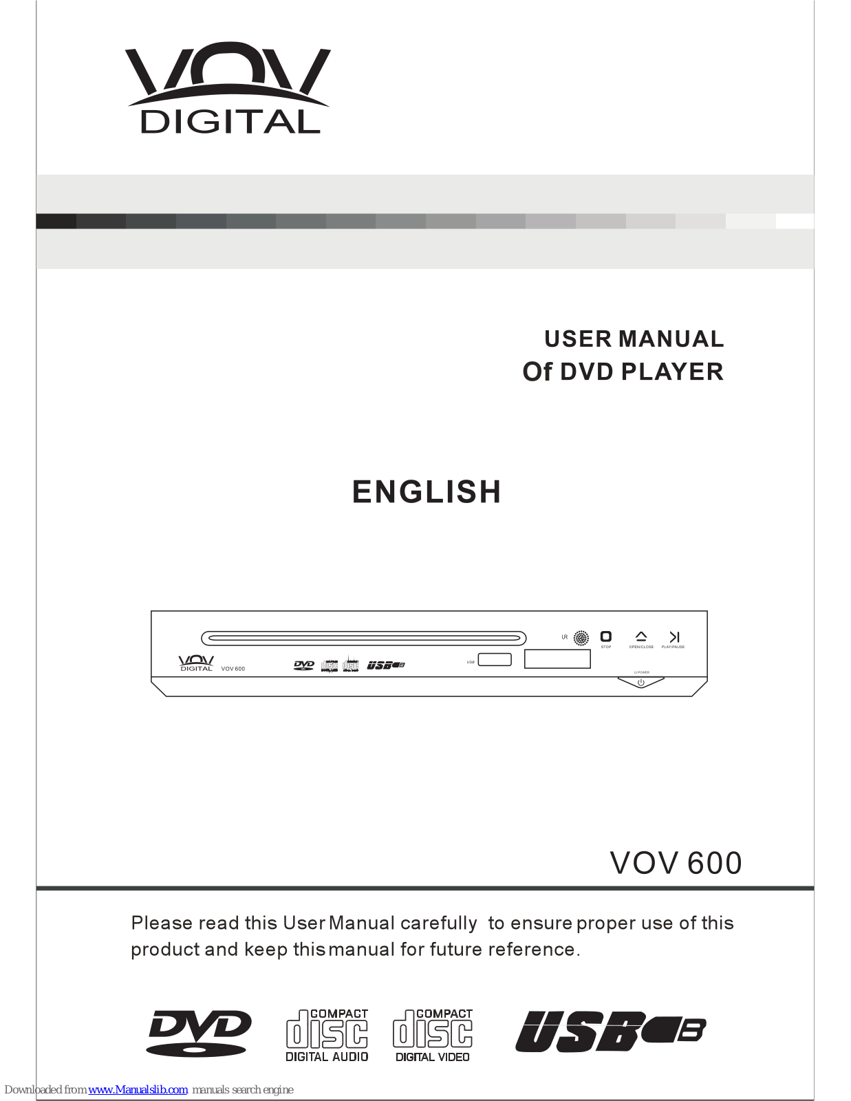 VOV 600 User Manual