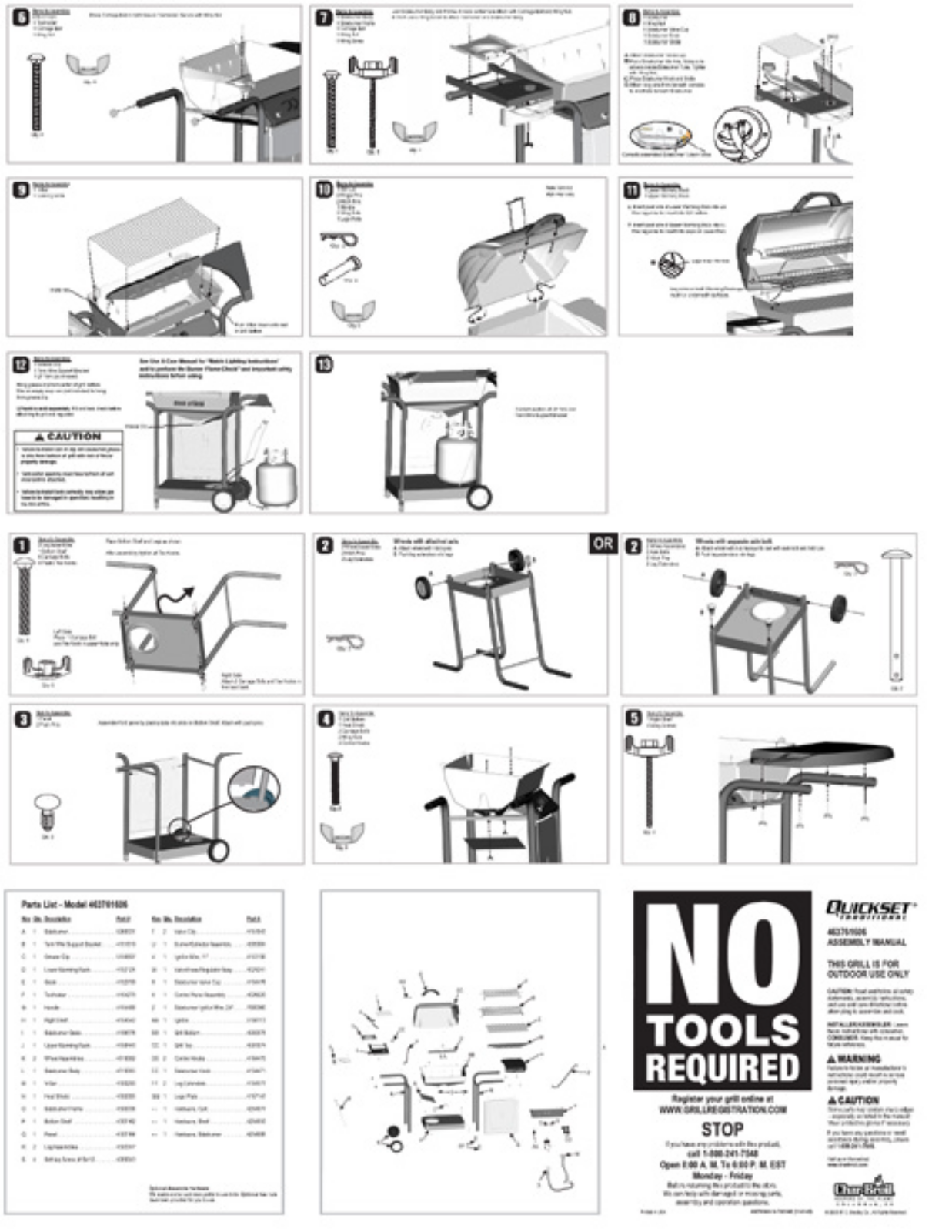 Charbroil 463761606 Owner's Manual