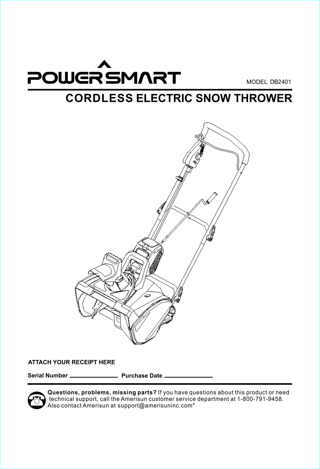 Powersmart DB2401 User Manual