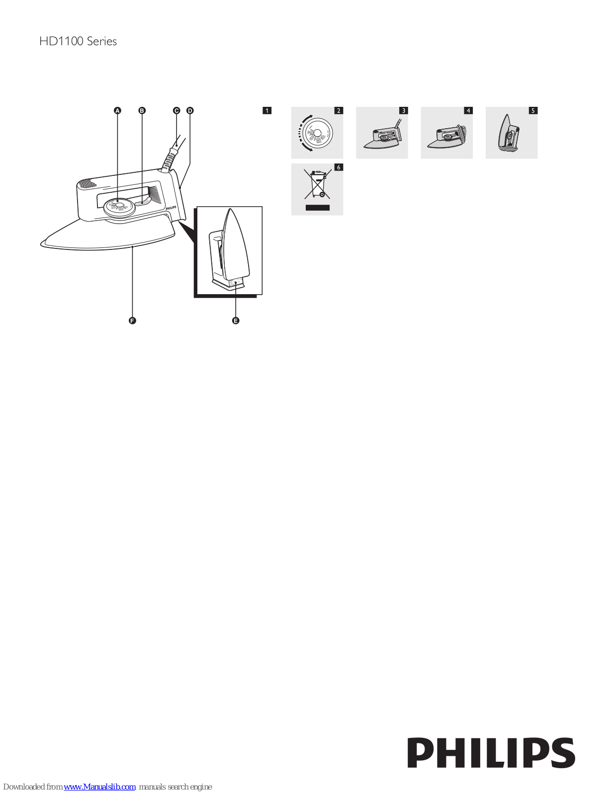 Philips HD1130/21, HD1110/02, HD1134/28, HD1182/66, HD1125/99 User Manual