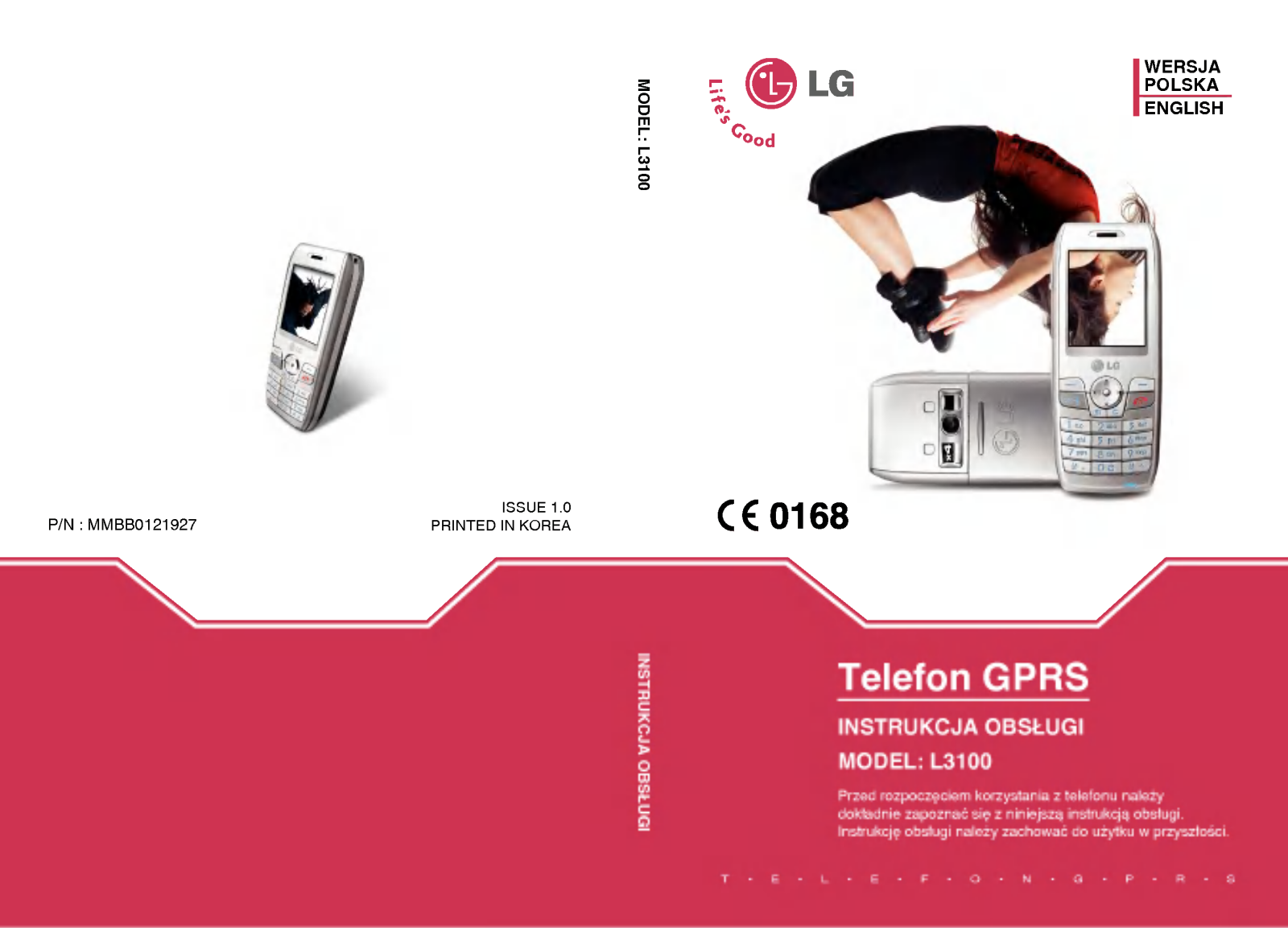 LG L3100 User manual