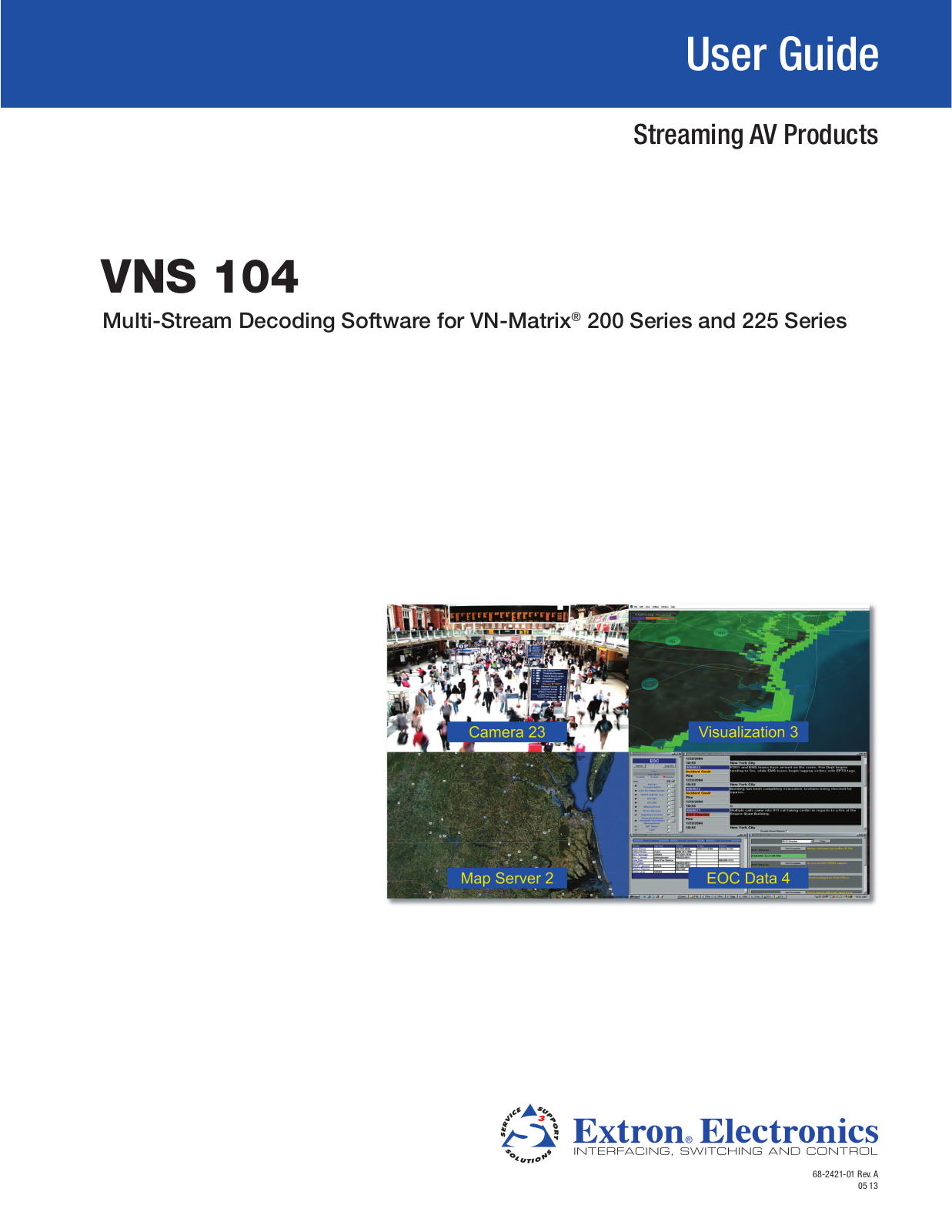 Extron electronic VNS 104 User Manual