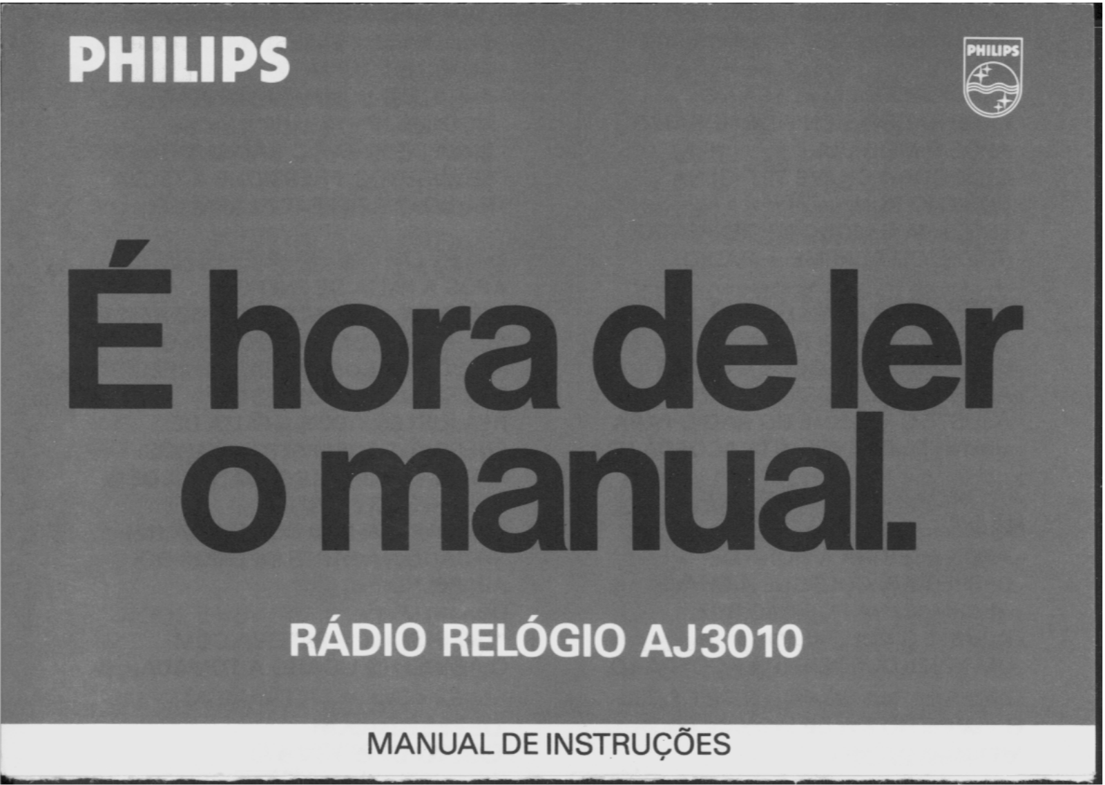 Philips AJ3010/10, AJ3010/19, AJ3010/05, AJ3010/01, AJ3010/00Z User Manual