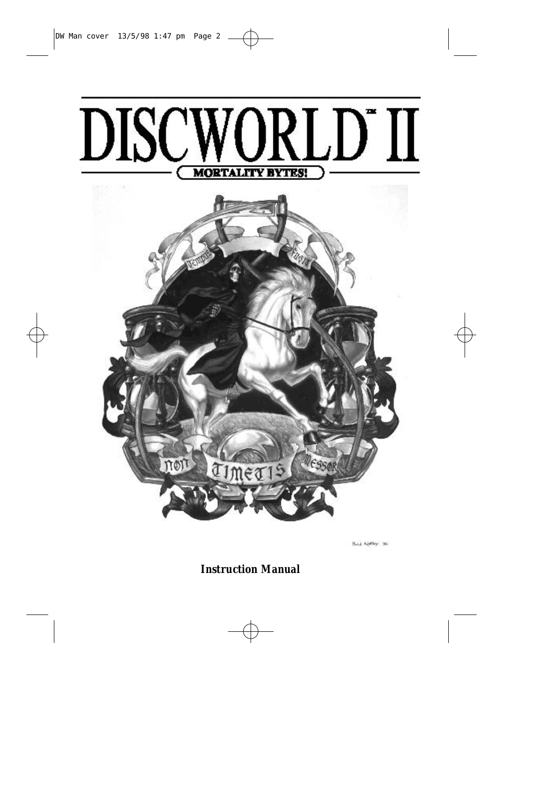 Games PC DISCWORLD II User Manual