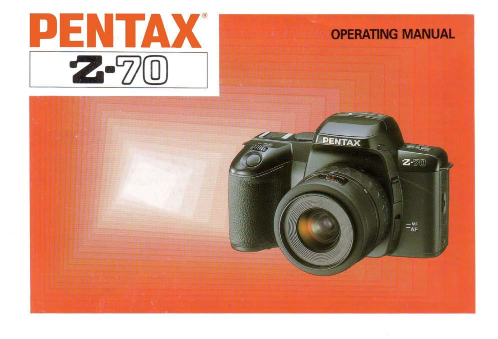 Pentax Z-70 Operating Manual