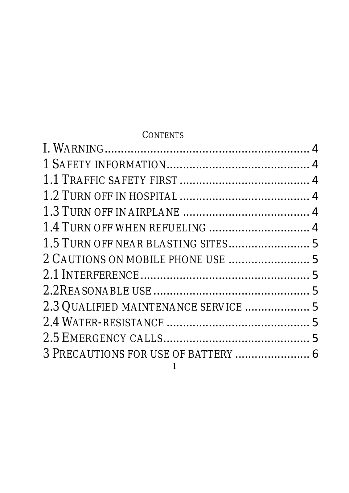 Sky Phone ELITE55M Users Manual