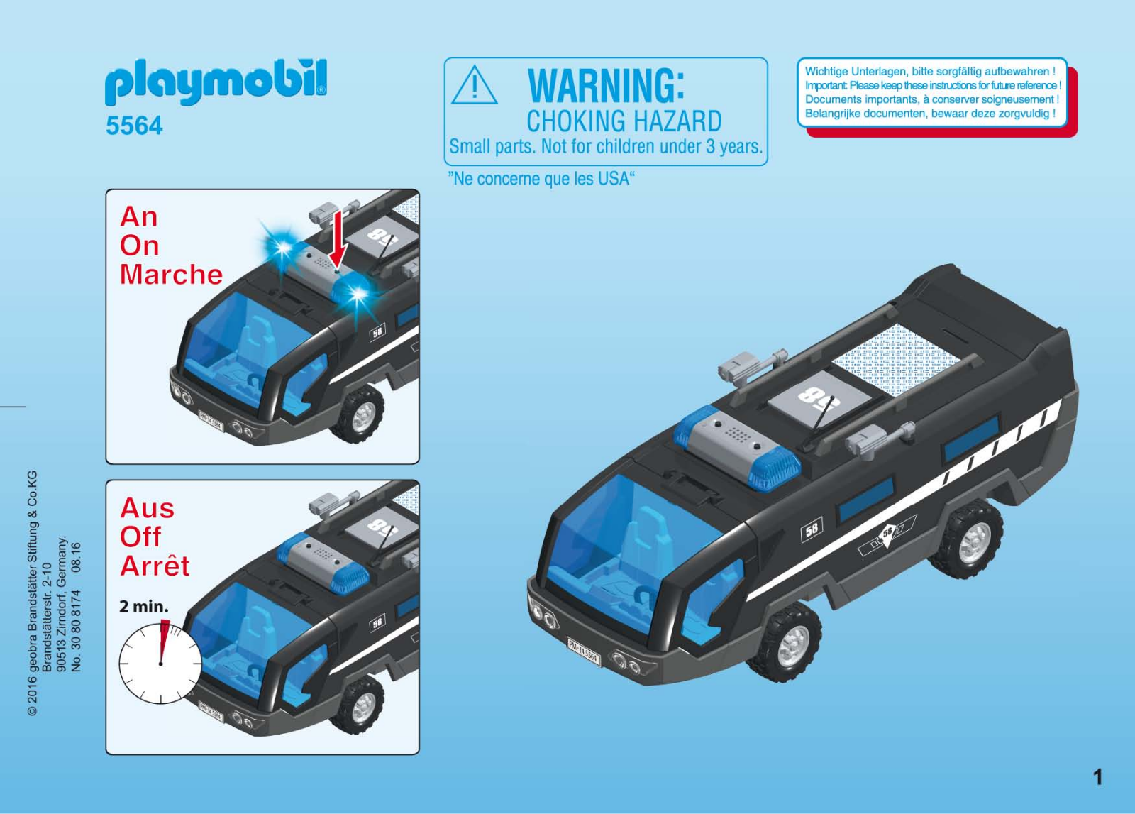 Playmobil 5564 Instructions