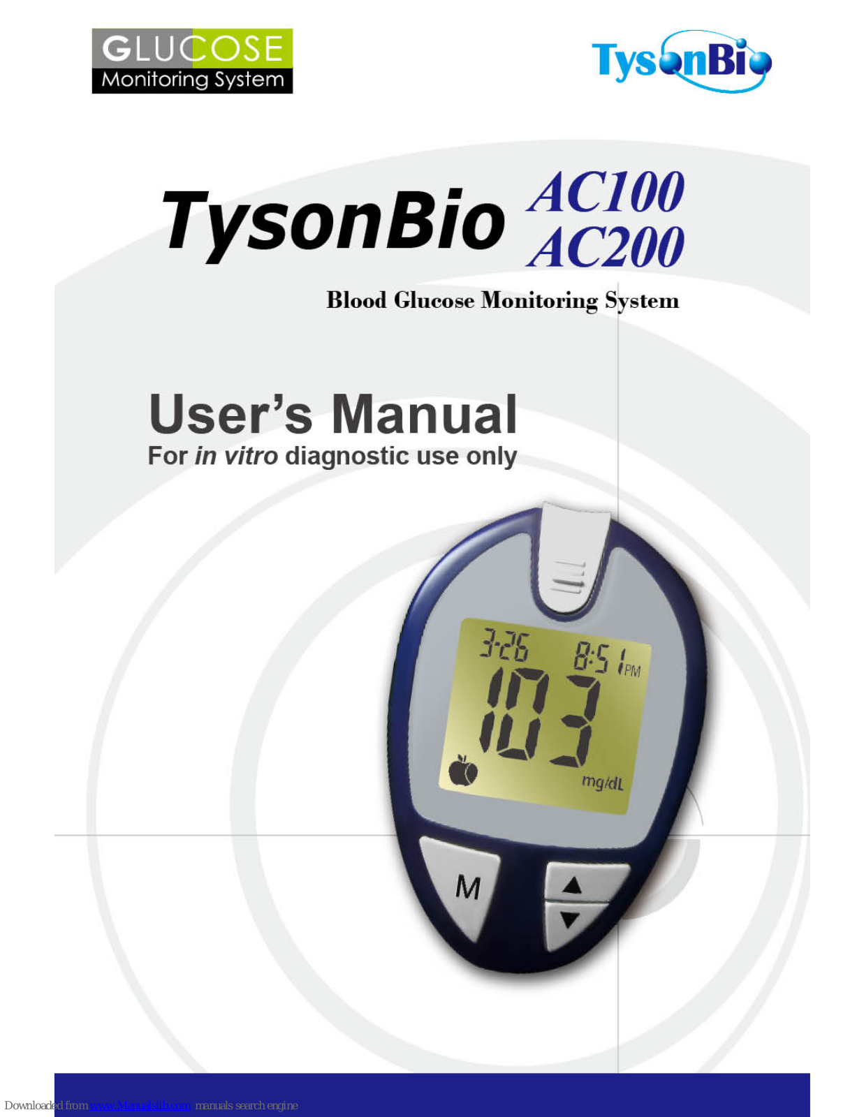 TysonBio AC100, AC200 User Manual