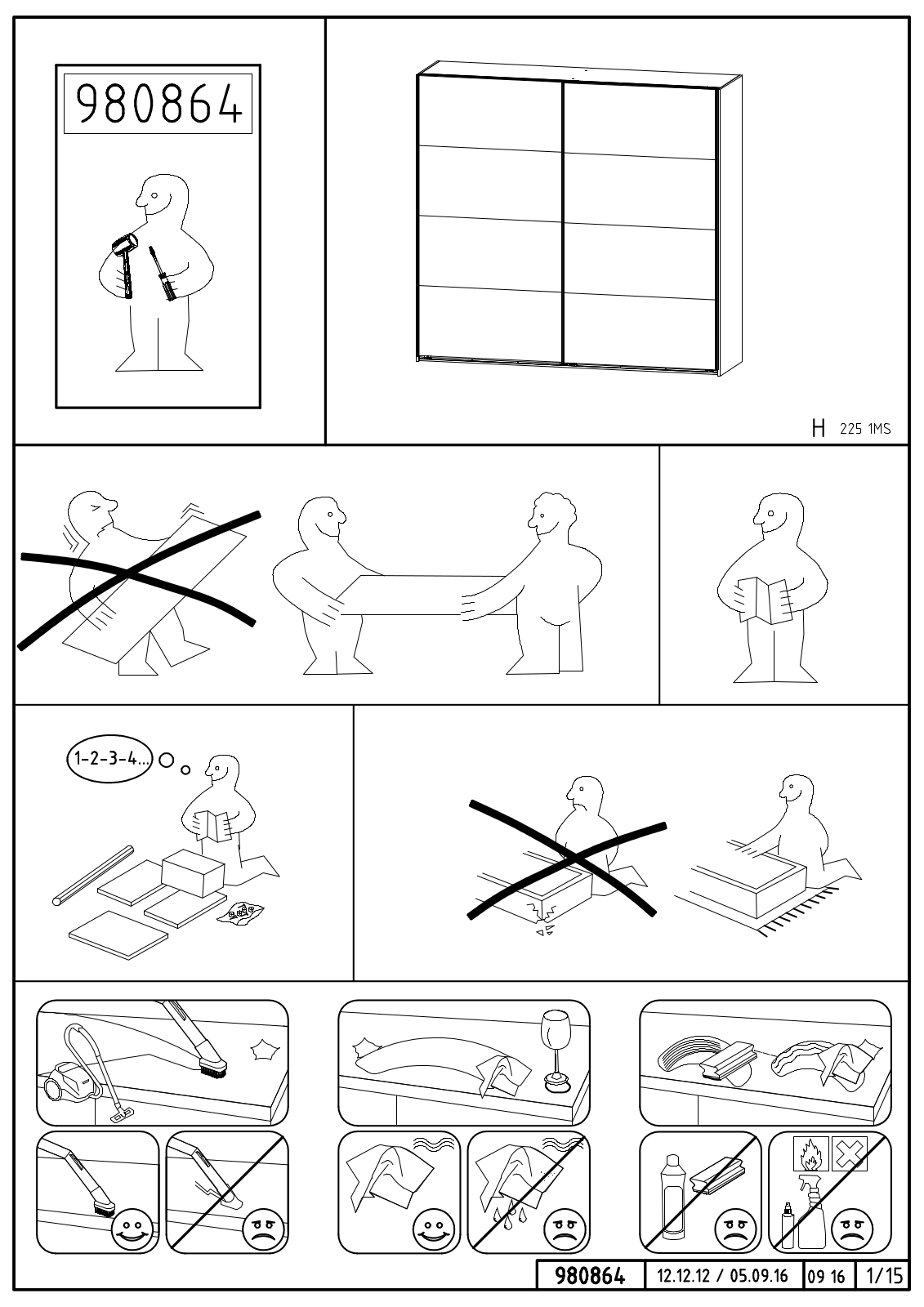 Wimex 980890 Assembly instructions