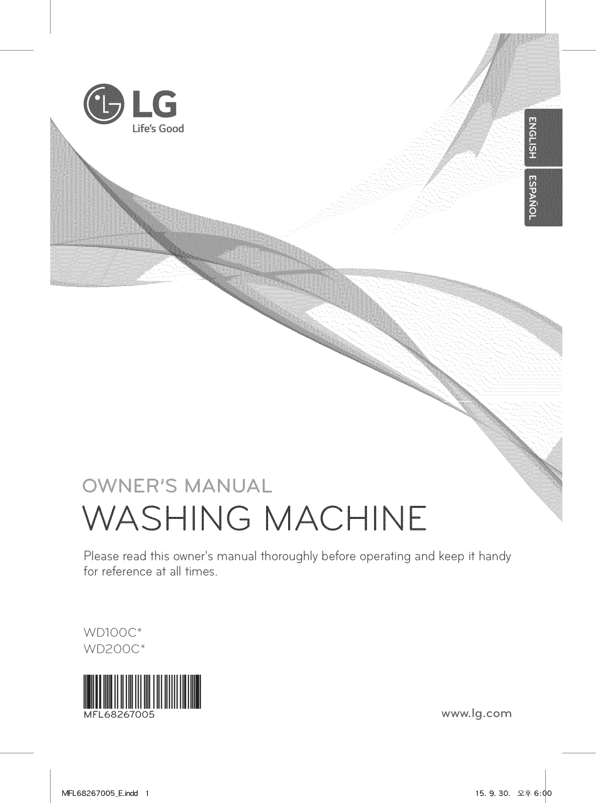 LG WD200CW Owner’s Manual