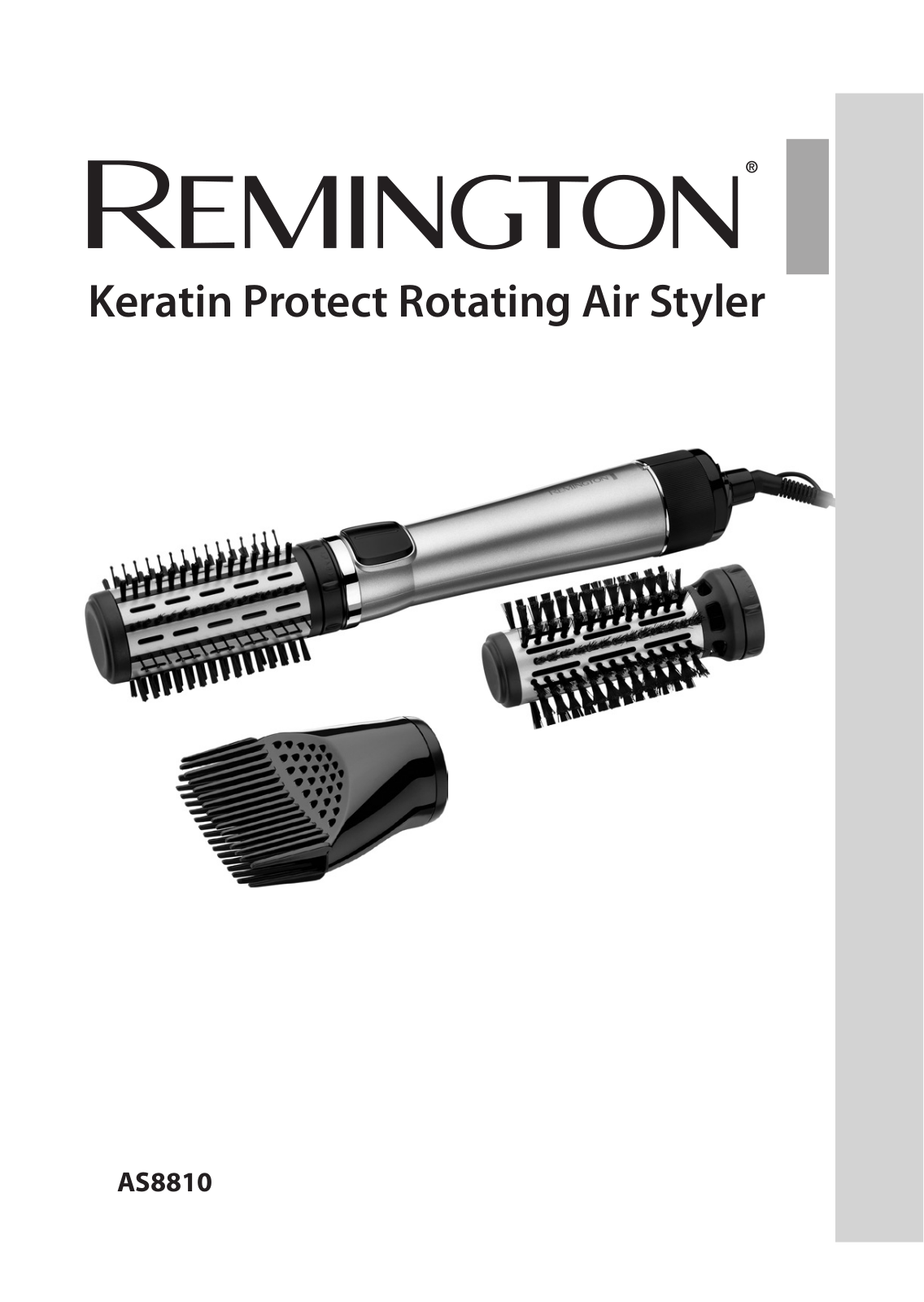 Remington AS8810 User Manual