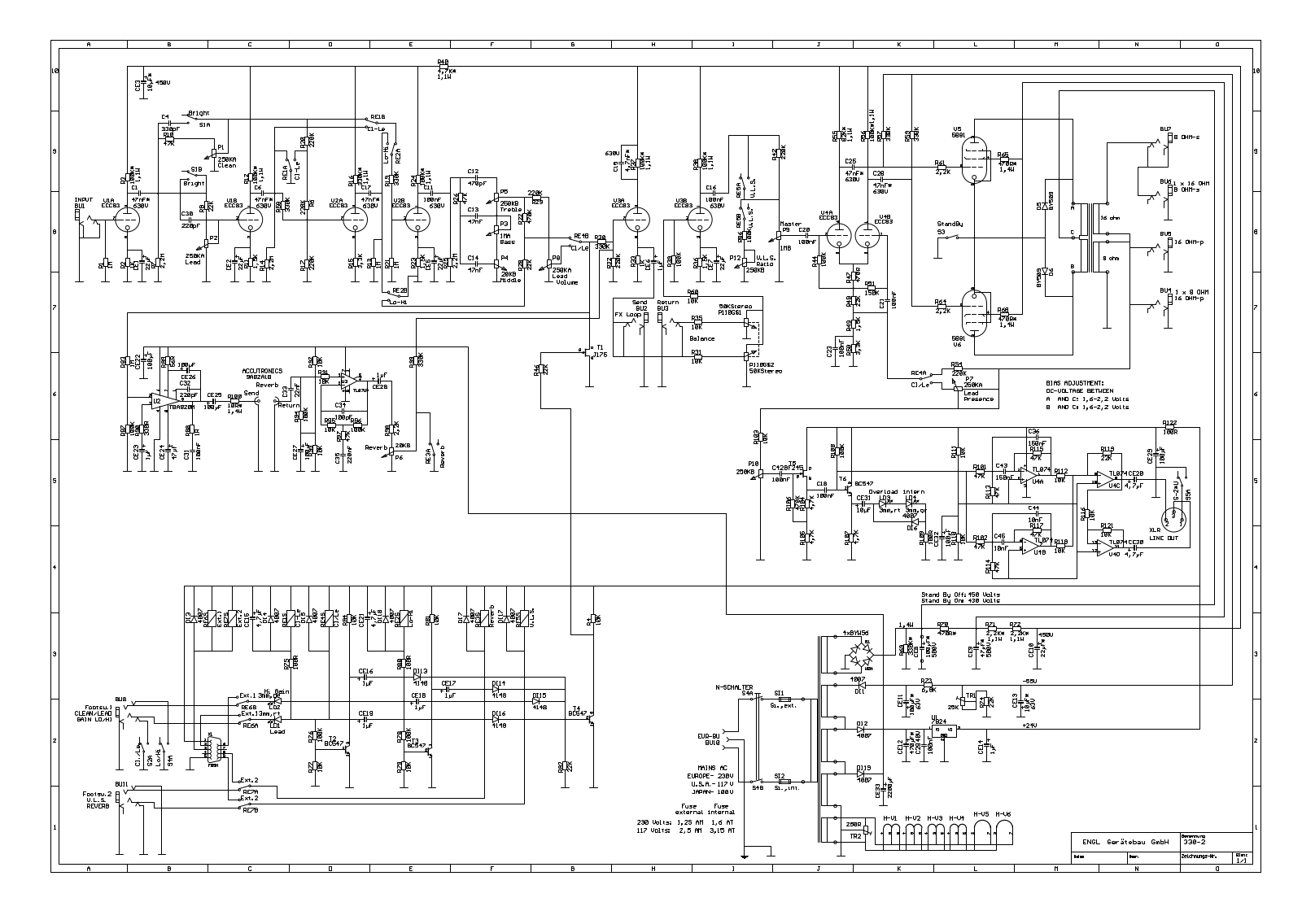 Engl e330 ii, screamer 50 schematic