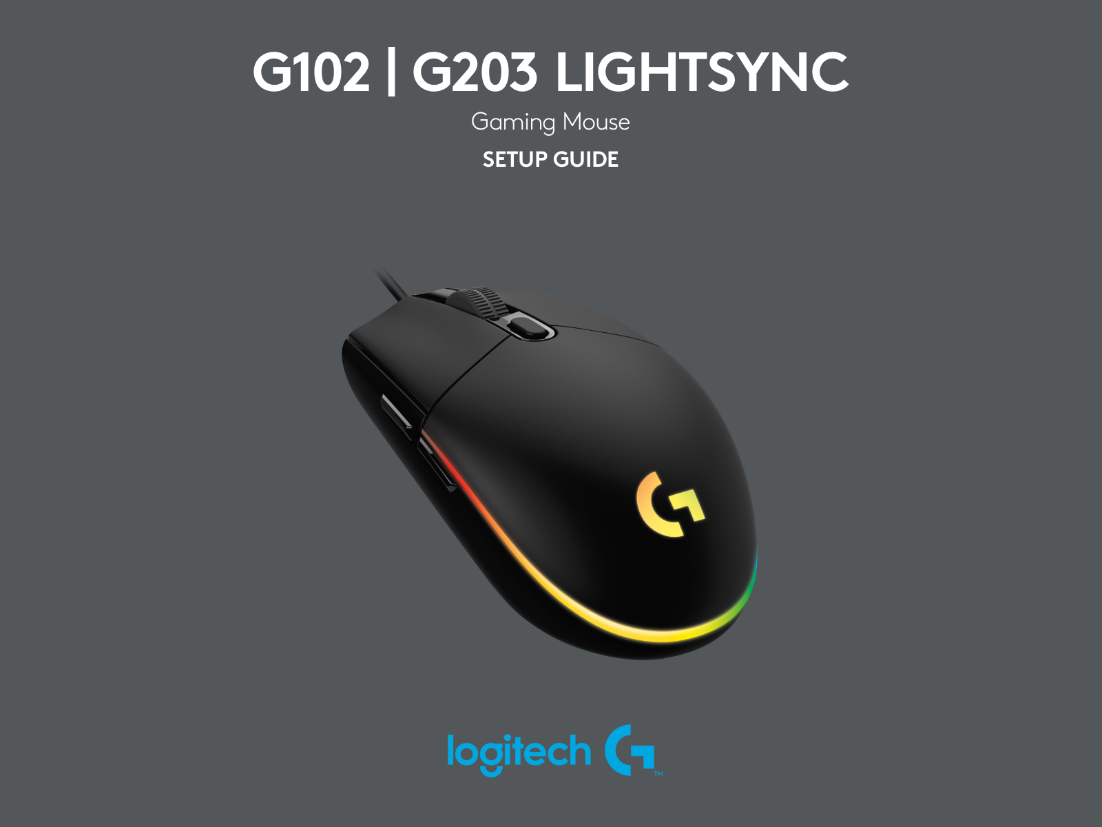 Logitech G102 LightSync User Manual