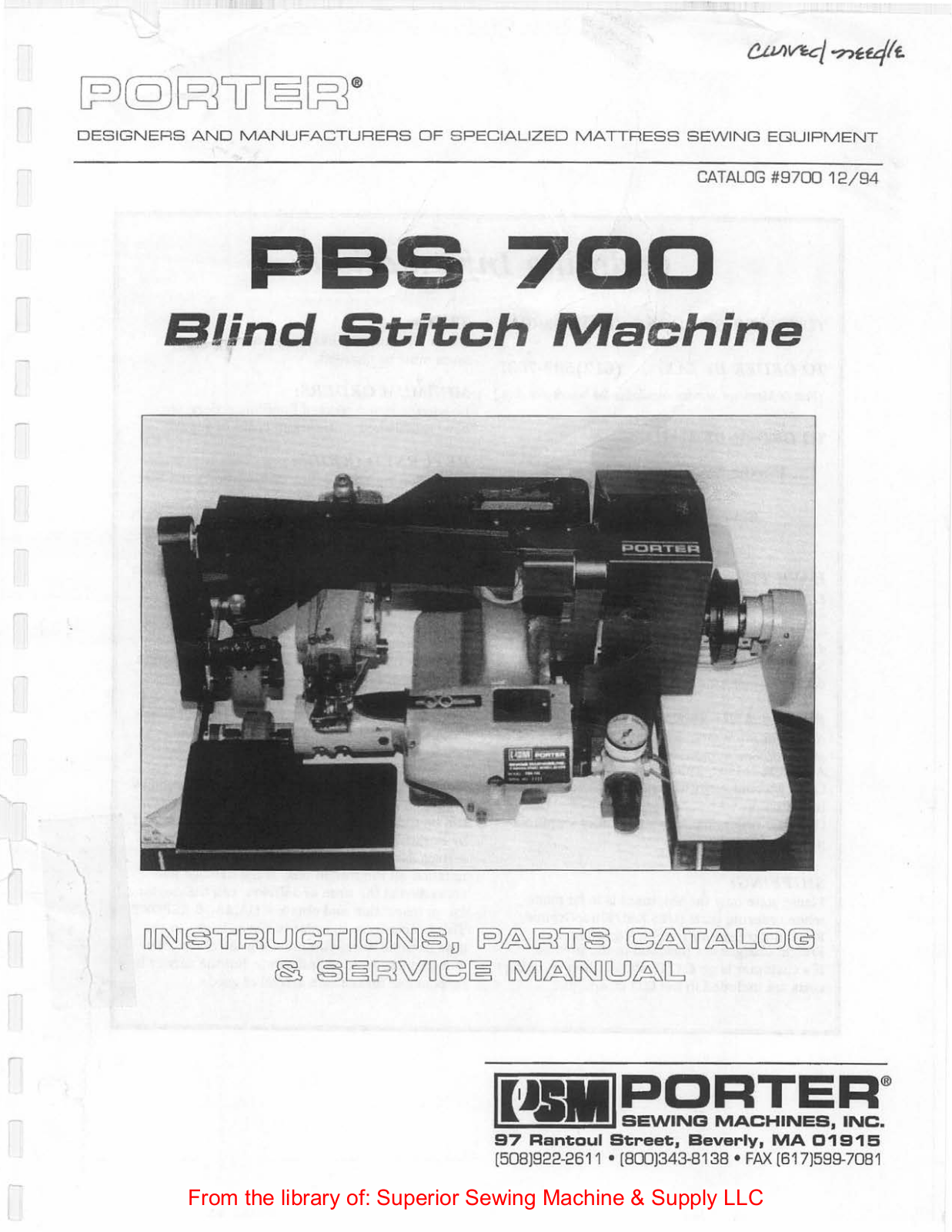 Porter PBS 700 User Manual - ManualMachine.com