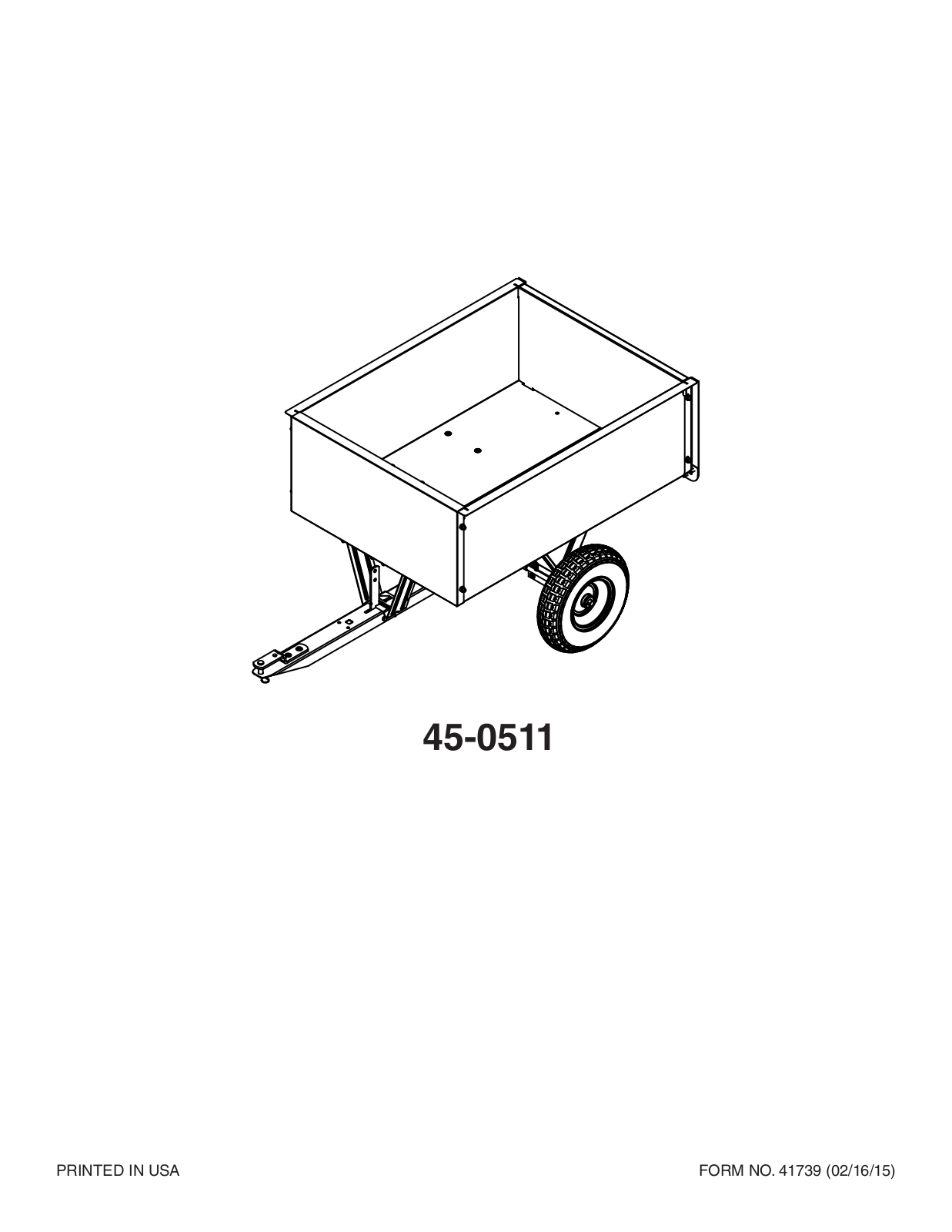 Craftsman 45-0511 Owner's Manual