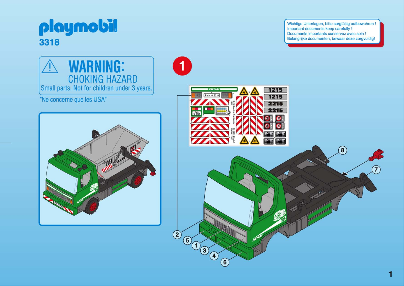 Playmobil 3318 Instructions