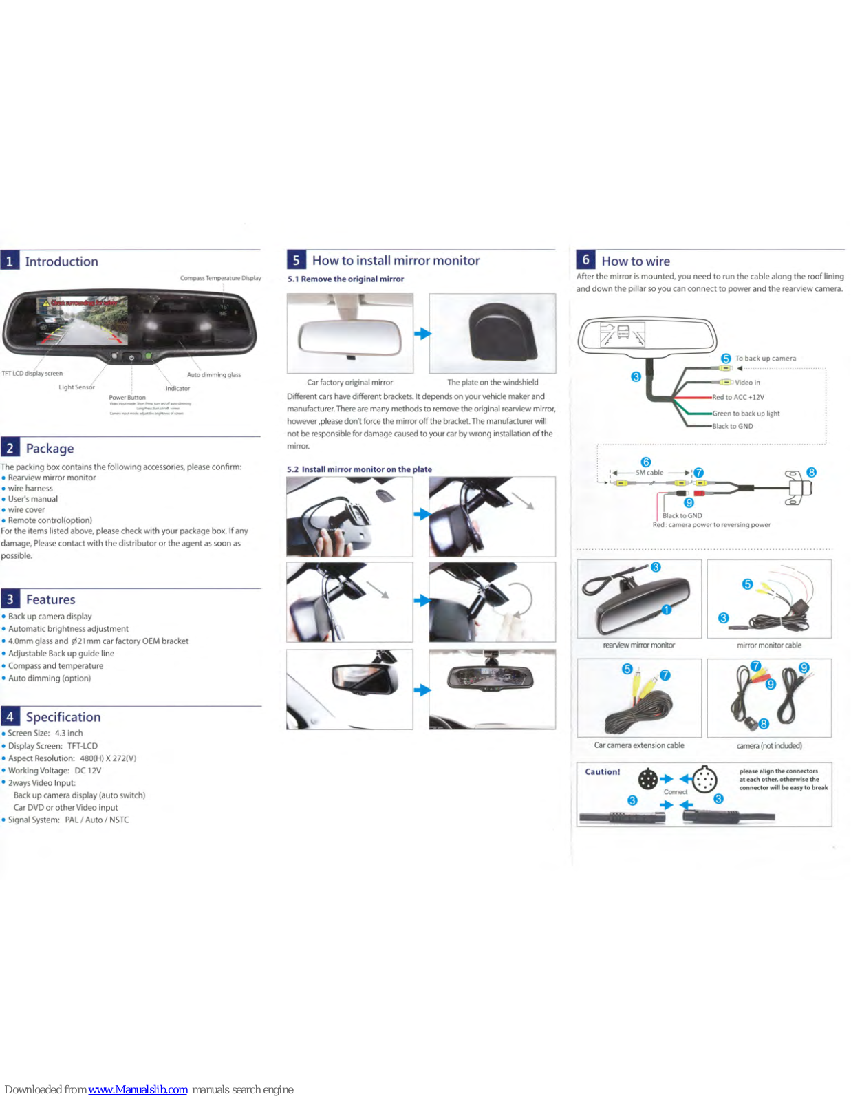Boyo VTM43TCA User Manual - ManualMachine.com