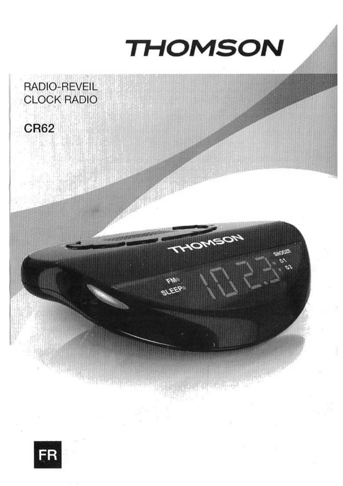 THOMSON CR62 User Manual