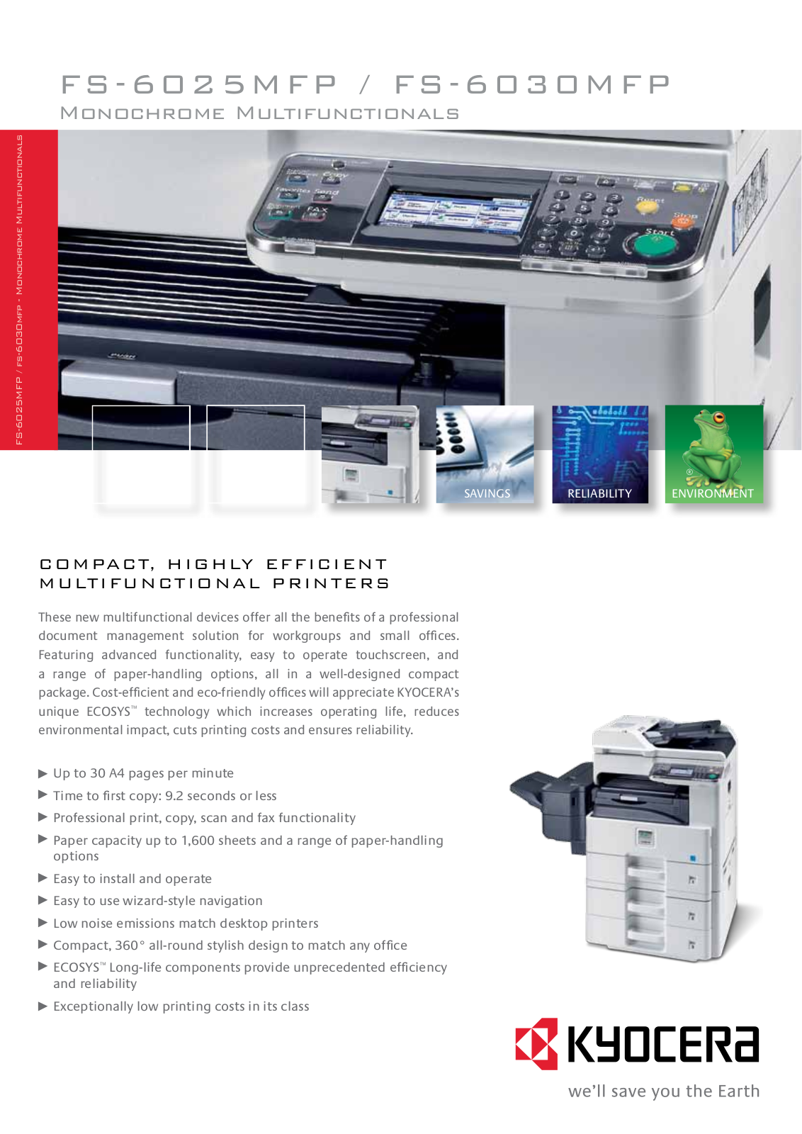 Kyocera FS-6025MFP User Manual