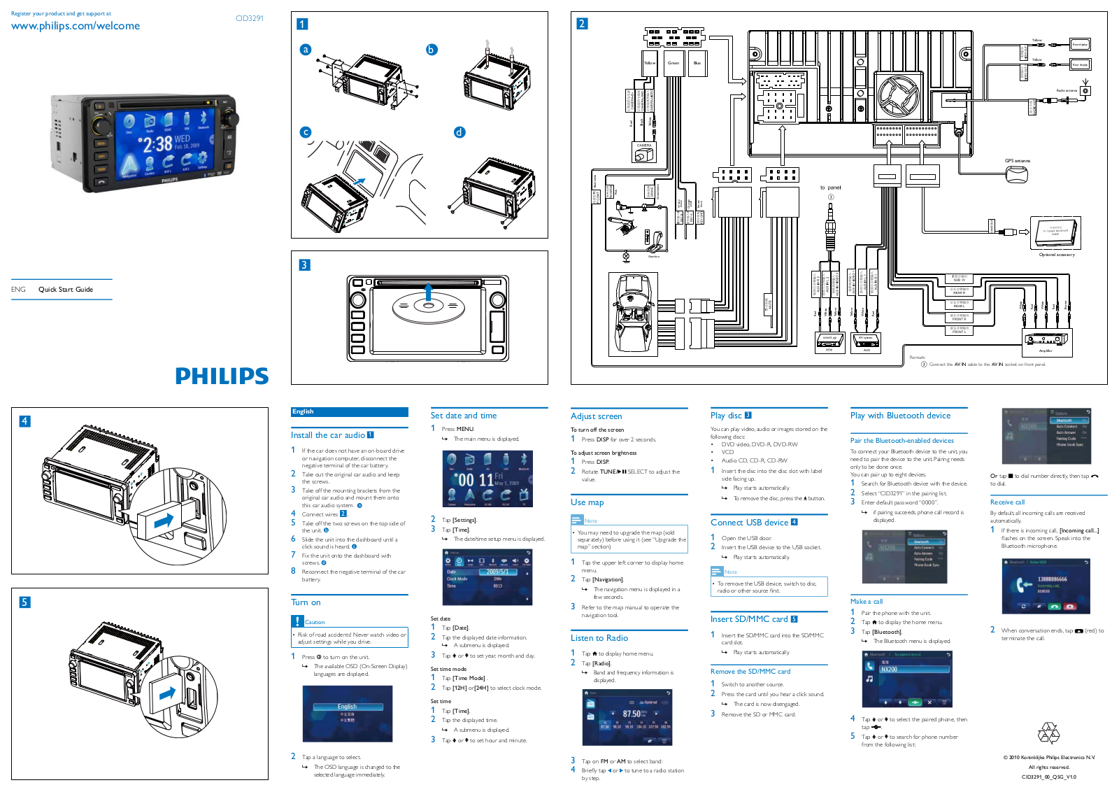 Philips CID3291 User Guide
