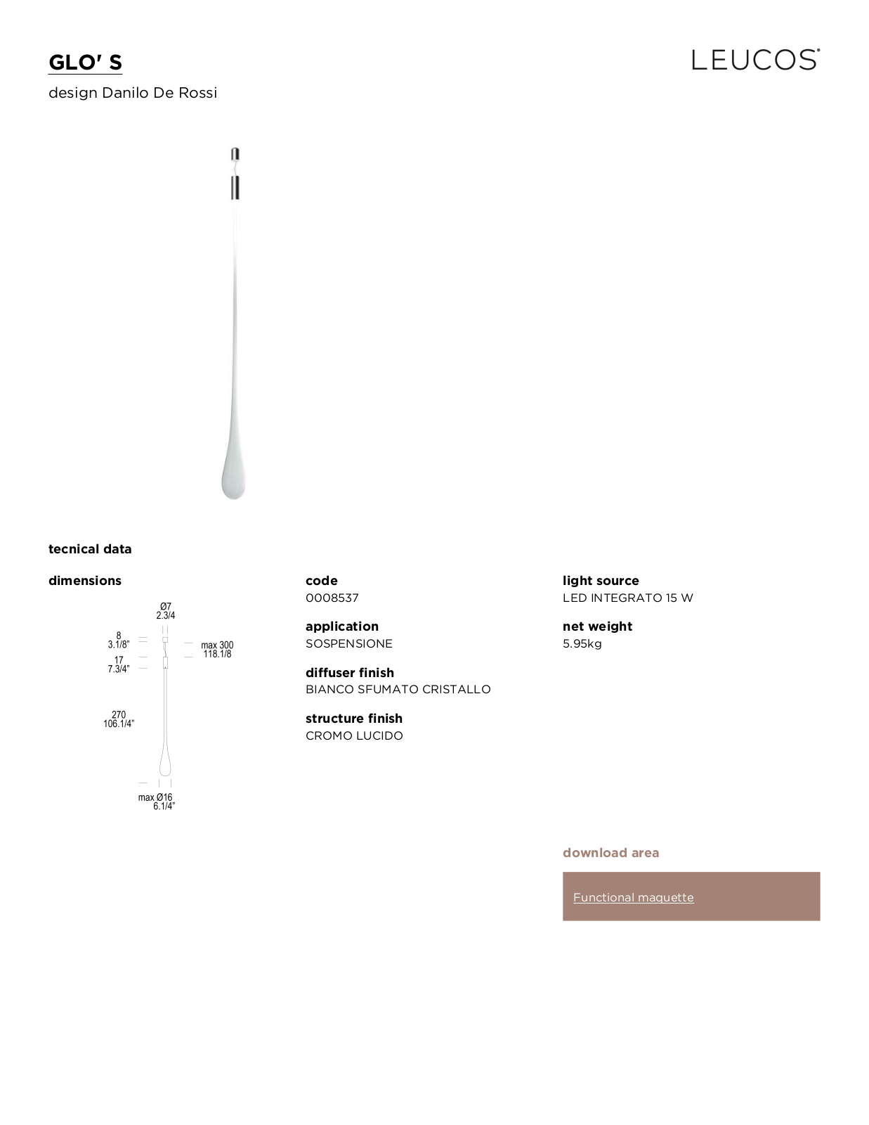 Leucos W004096052 Specifications - ManualMachine.com