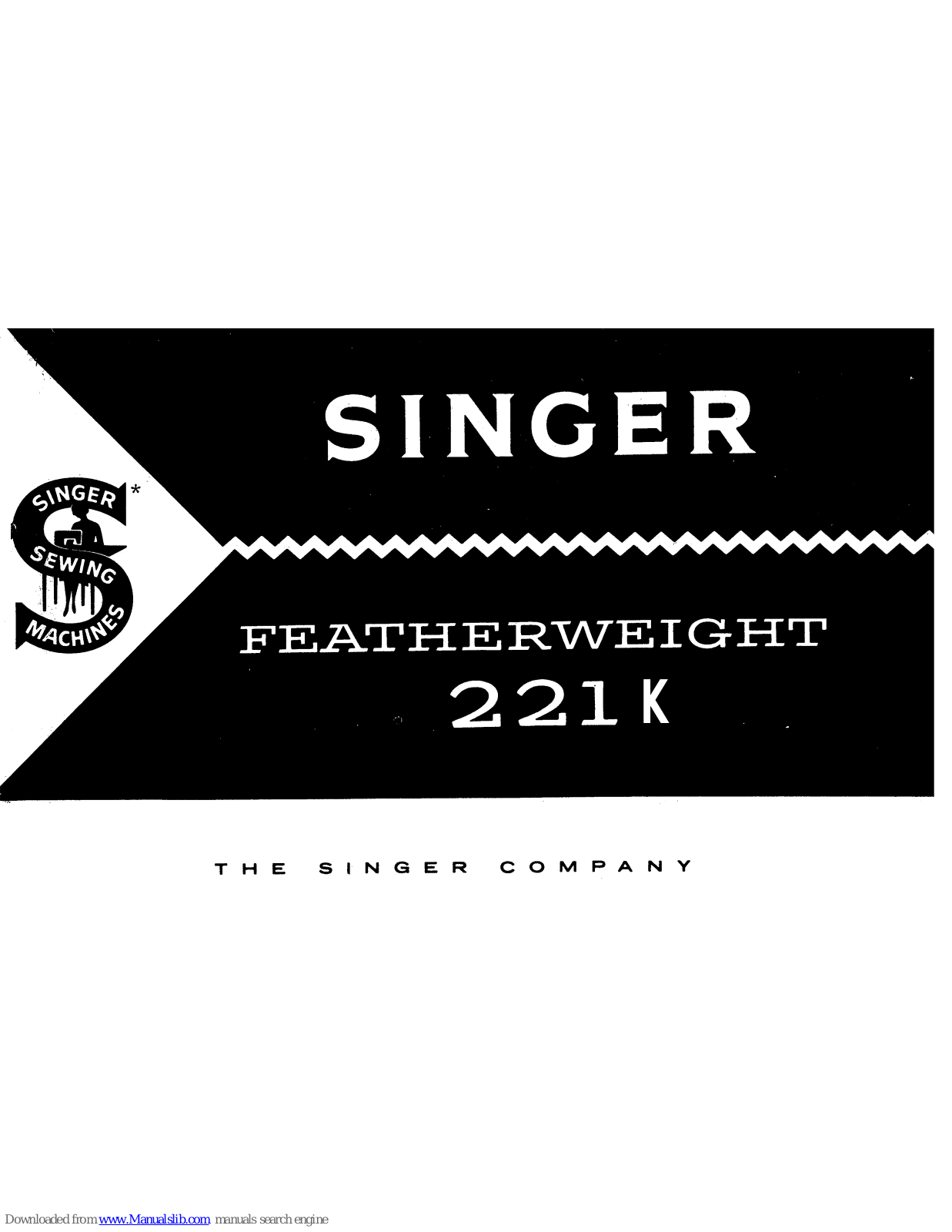Singer Featherweight 221K Instructions For Using Manual - ManualMachine.com