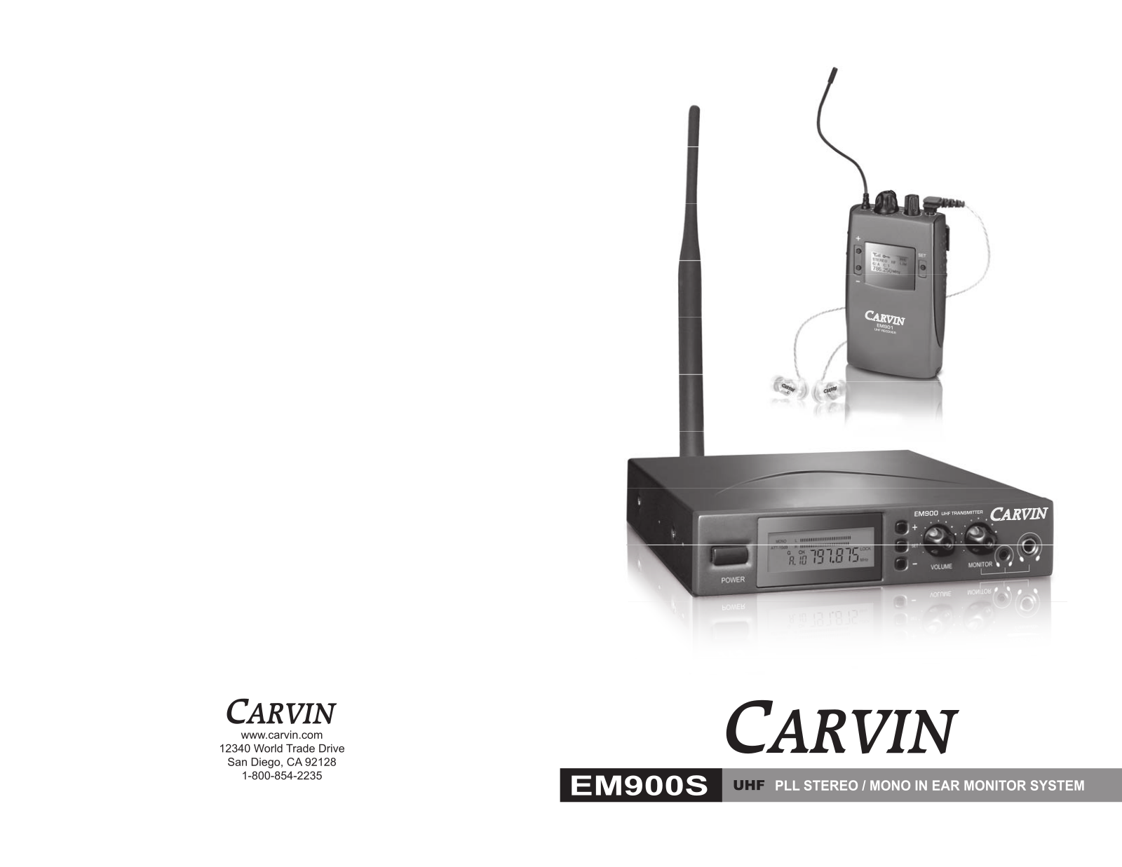 Carvin EM900S User Manual