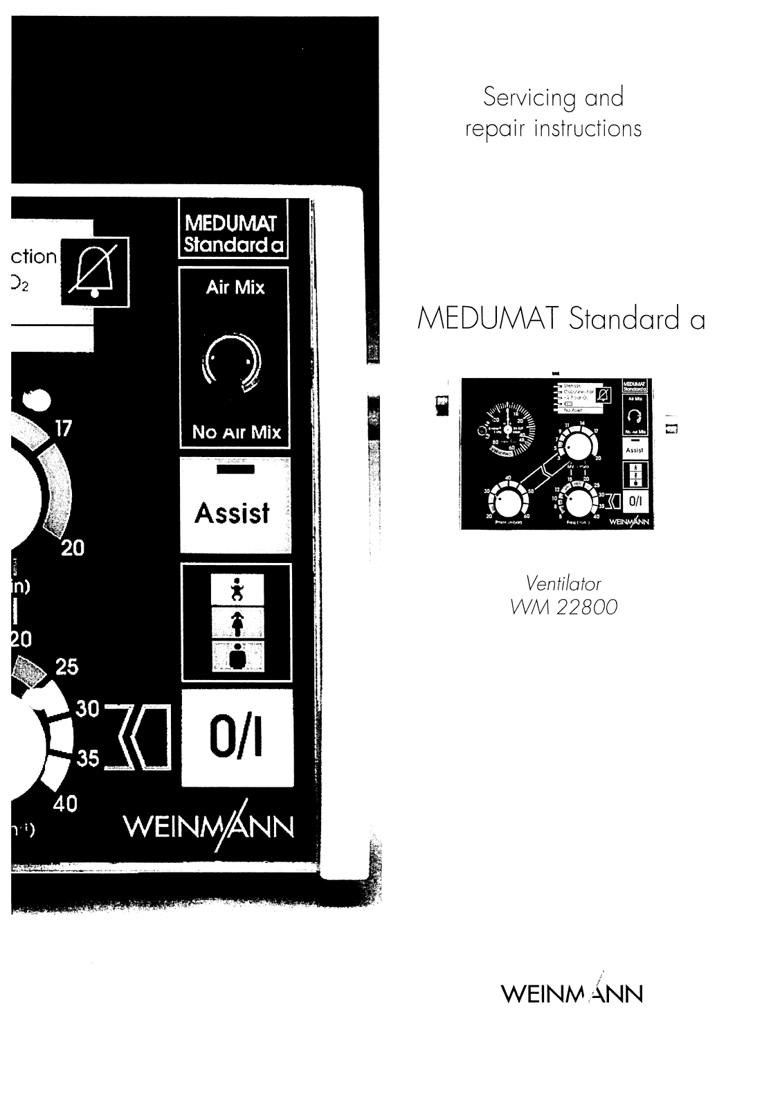 Weinmann Medumat Service manual