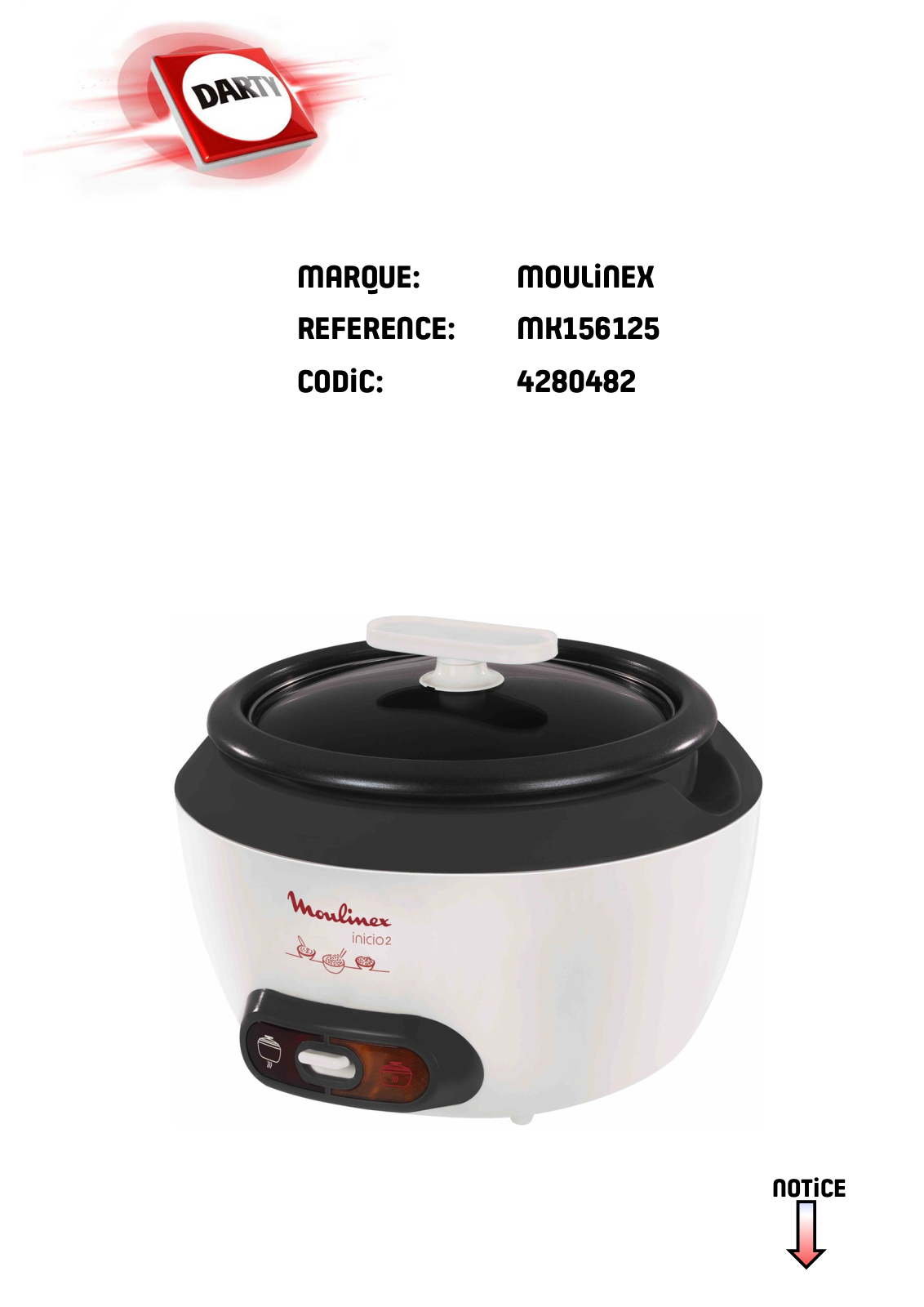 Moulinex MK156125 User Manual