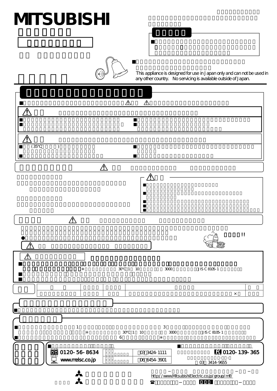 Melco LVF5251EL User Manual