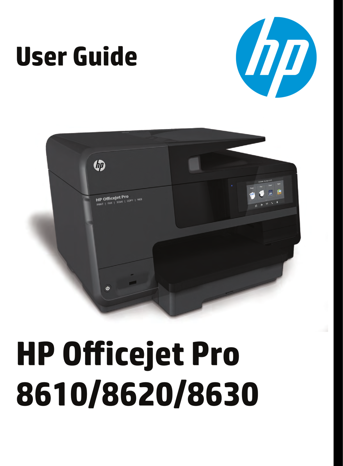 HP Officejet Pro 8610 User Manual