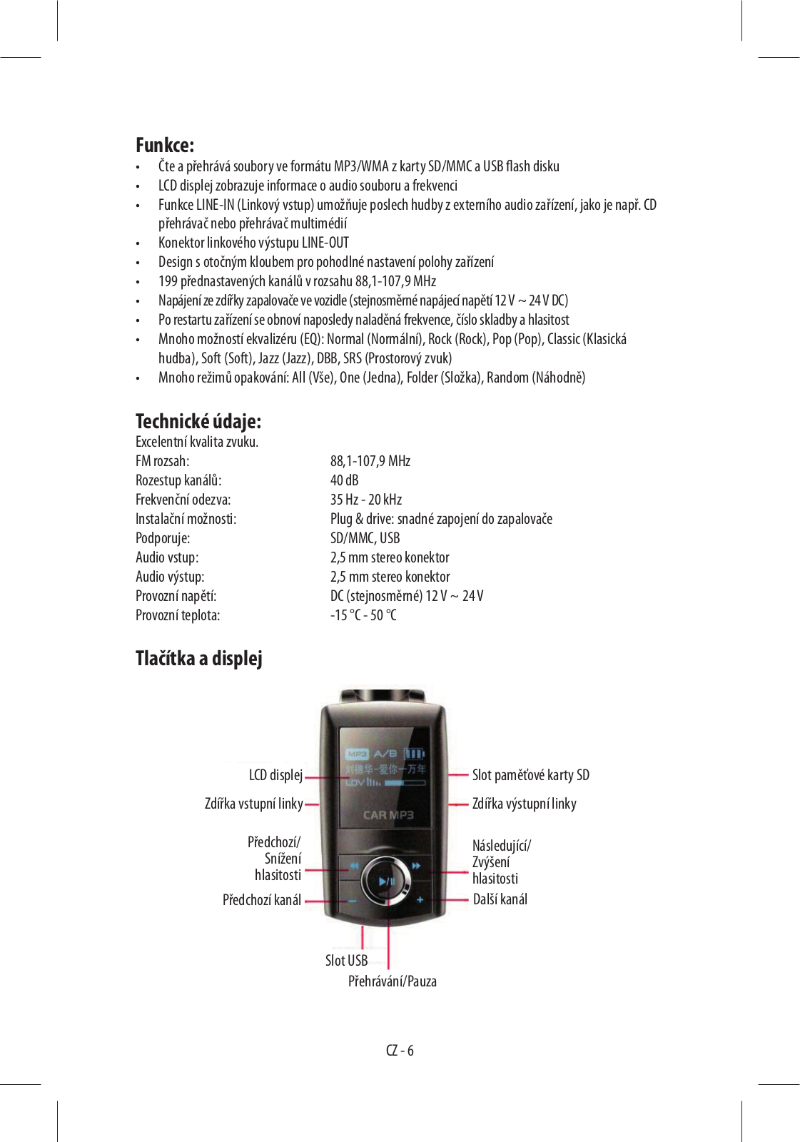 Sencor SWM 160 R User Manual