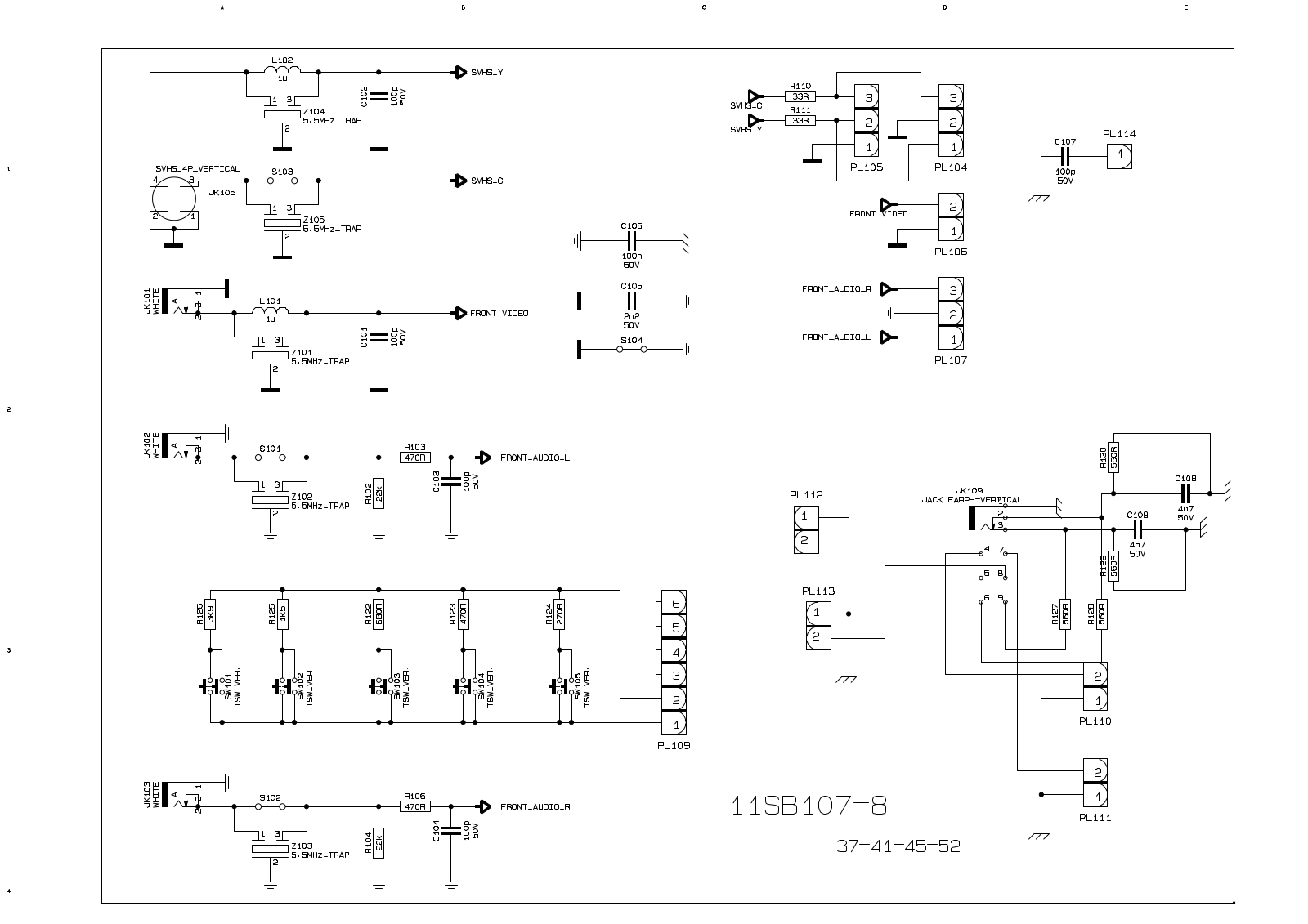 Vestel 11SB107-8 schematic