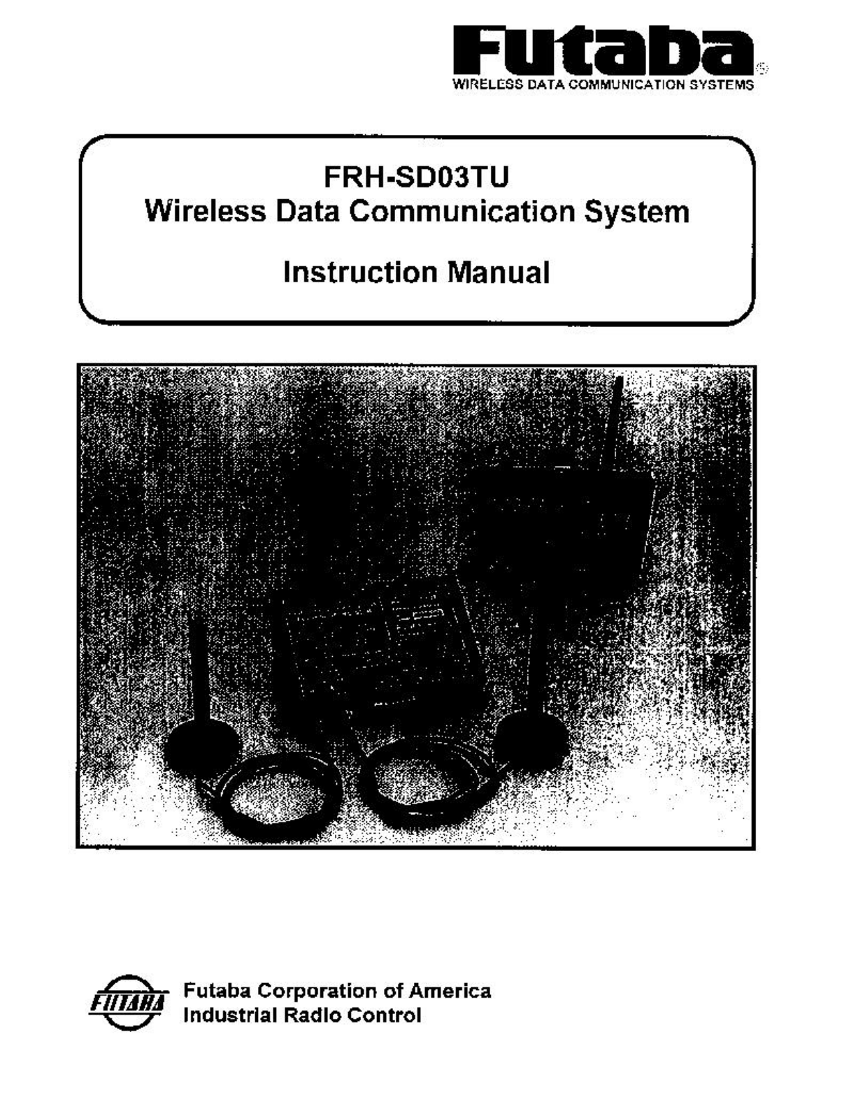 Futaba FRH SD03TU2 User Manual