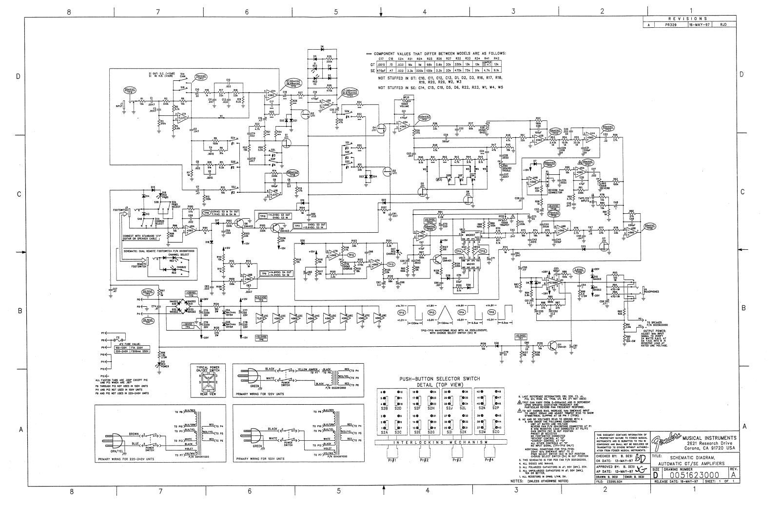 Fender Automatic Schematic