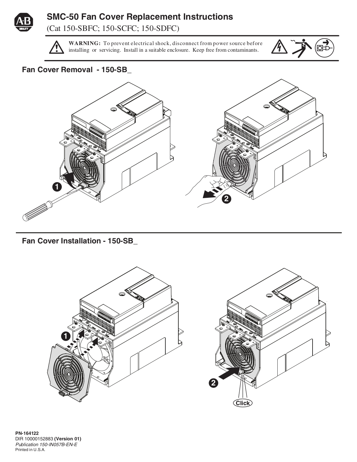 Rockwell Automation 150-SBFC User Manual