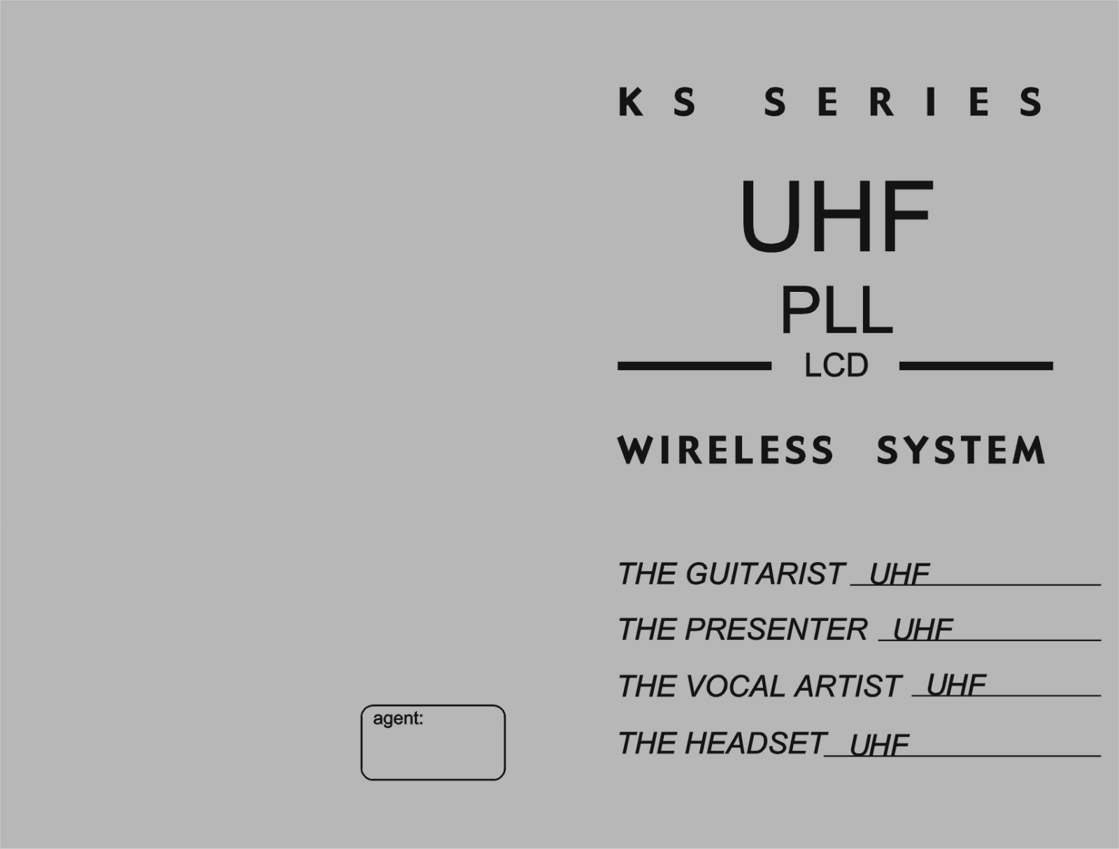 ENPING KARSECT ELECTRONICS KLT1U Users Manual